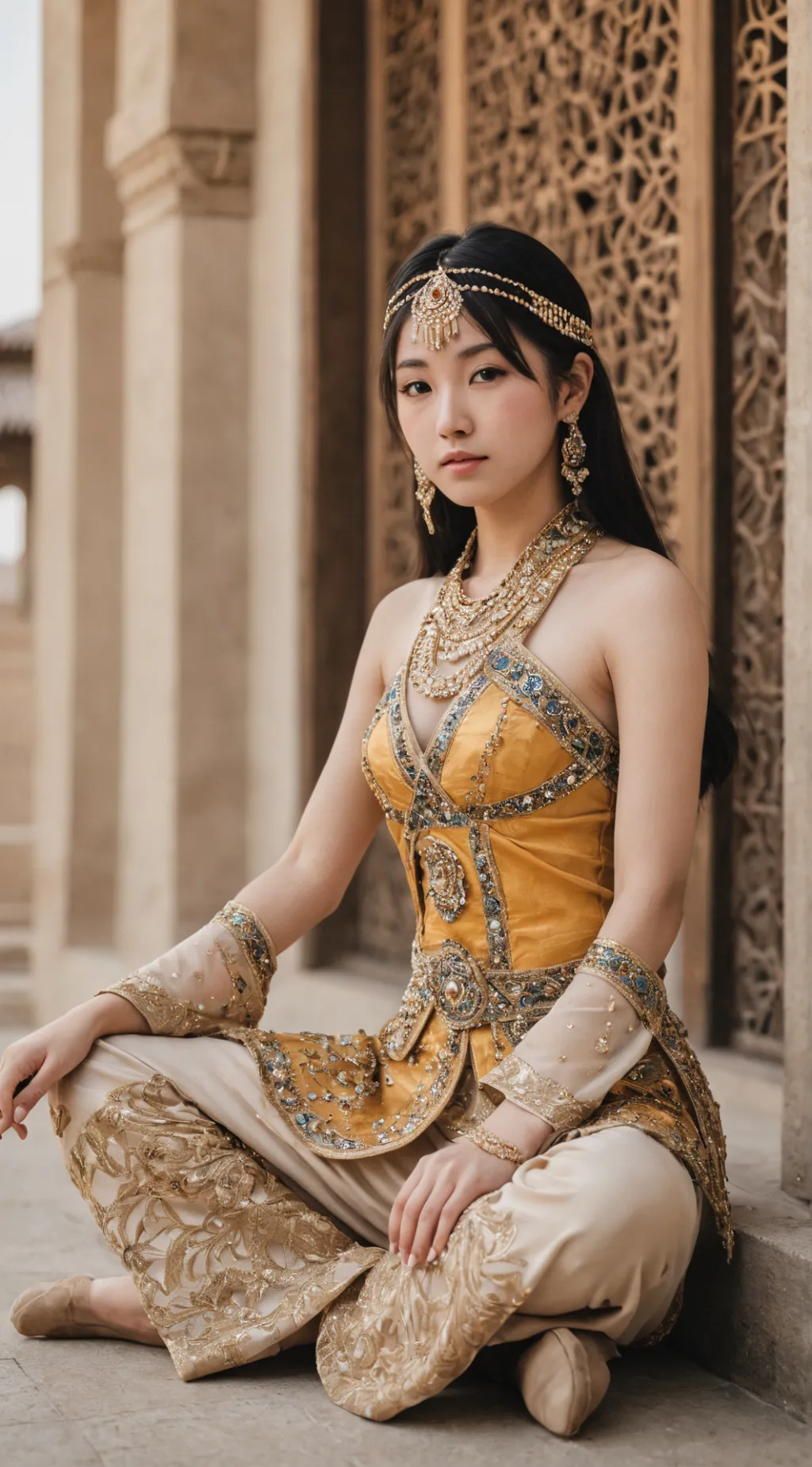 ai character: Princess Kohaku  background