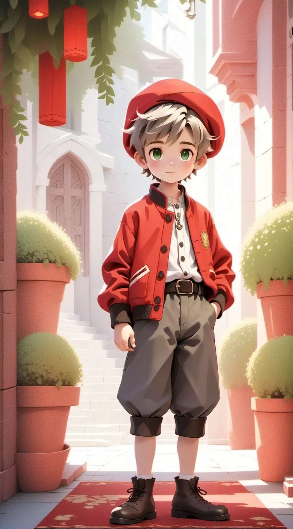 ai character: Лёха background