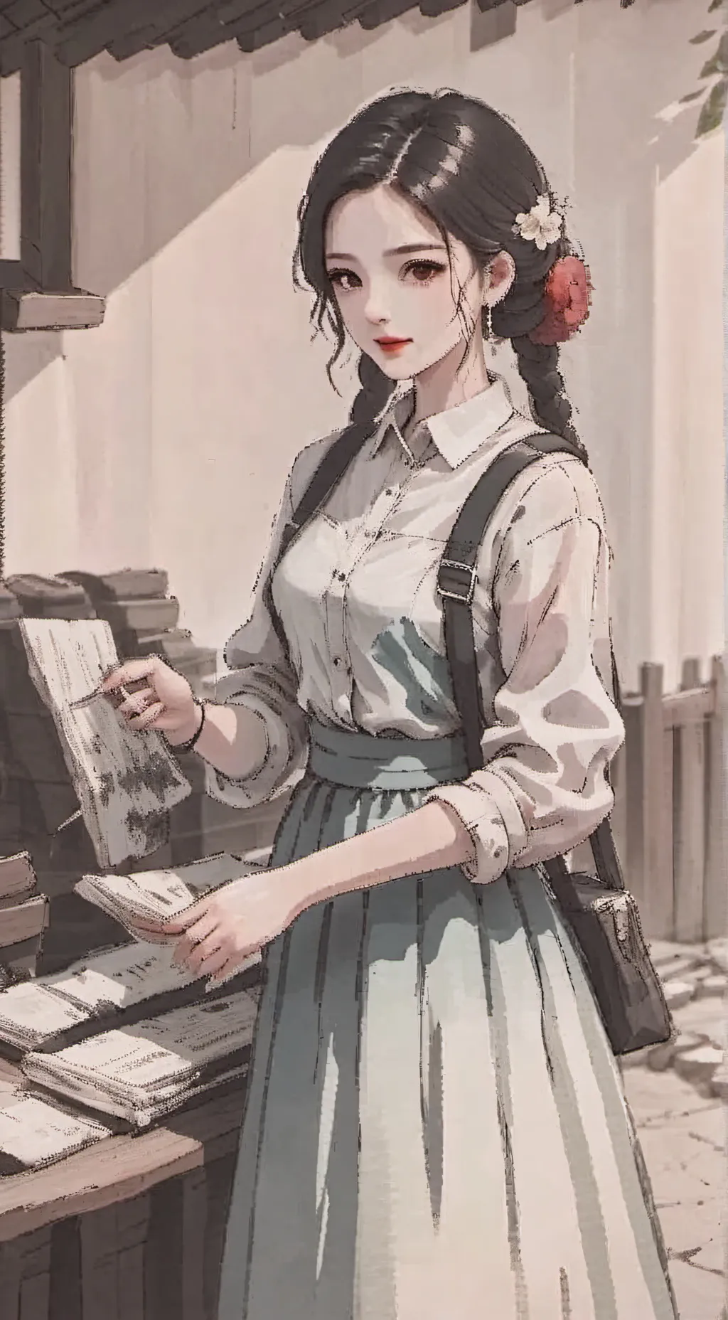 ai character: д класс 2 background