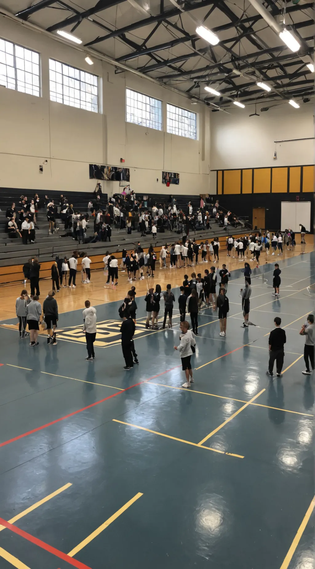 ai character: High school! background