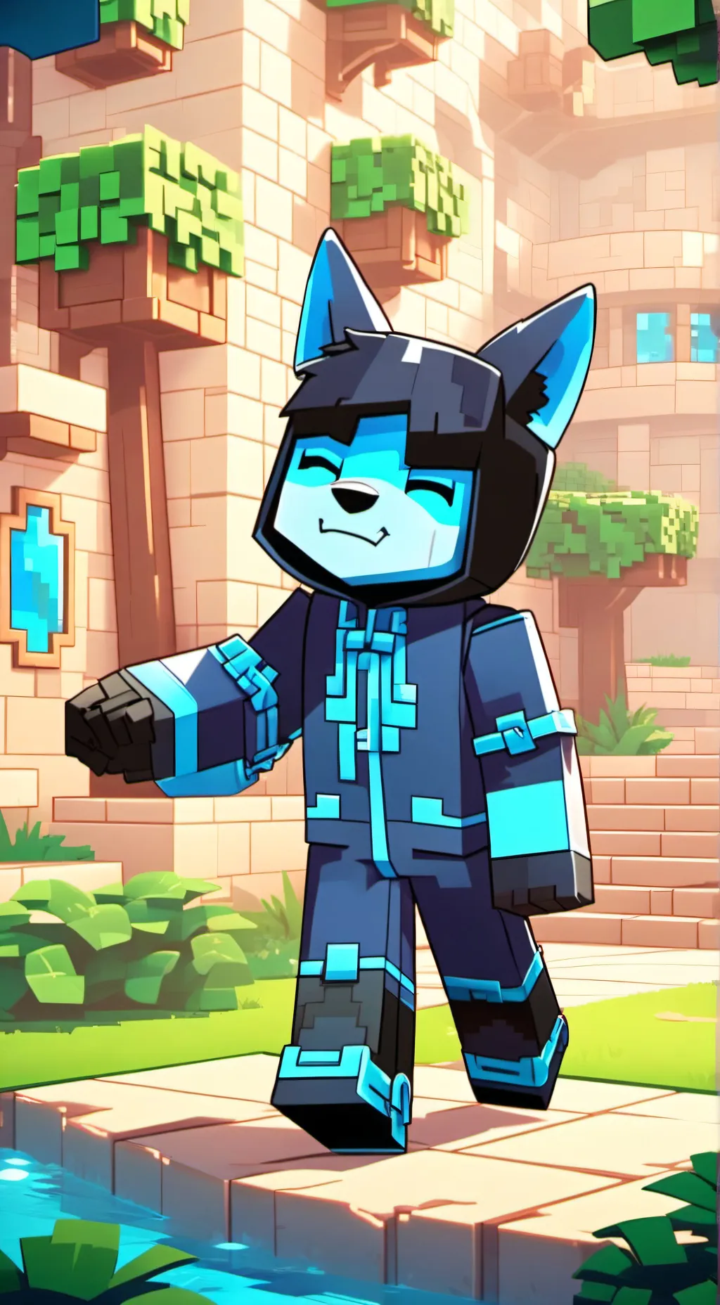 ai character: Friend-друг background