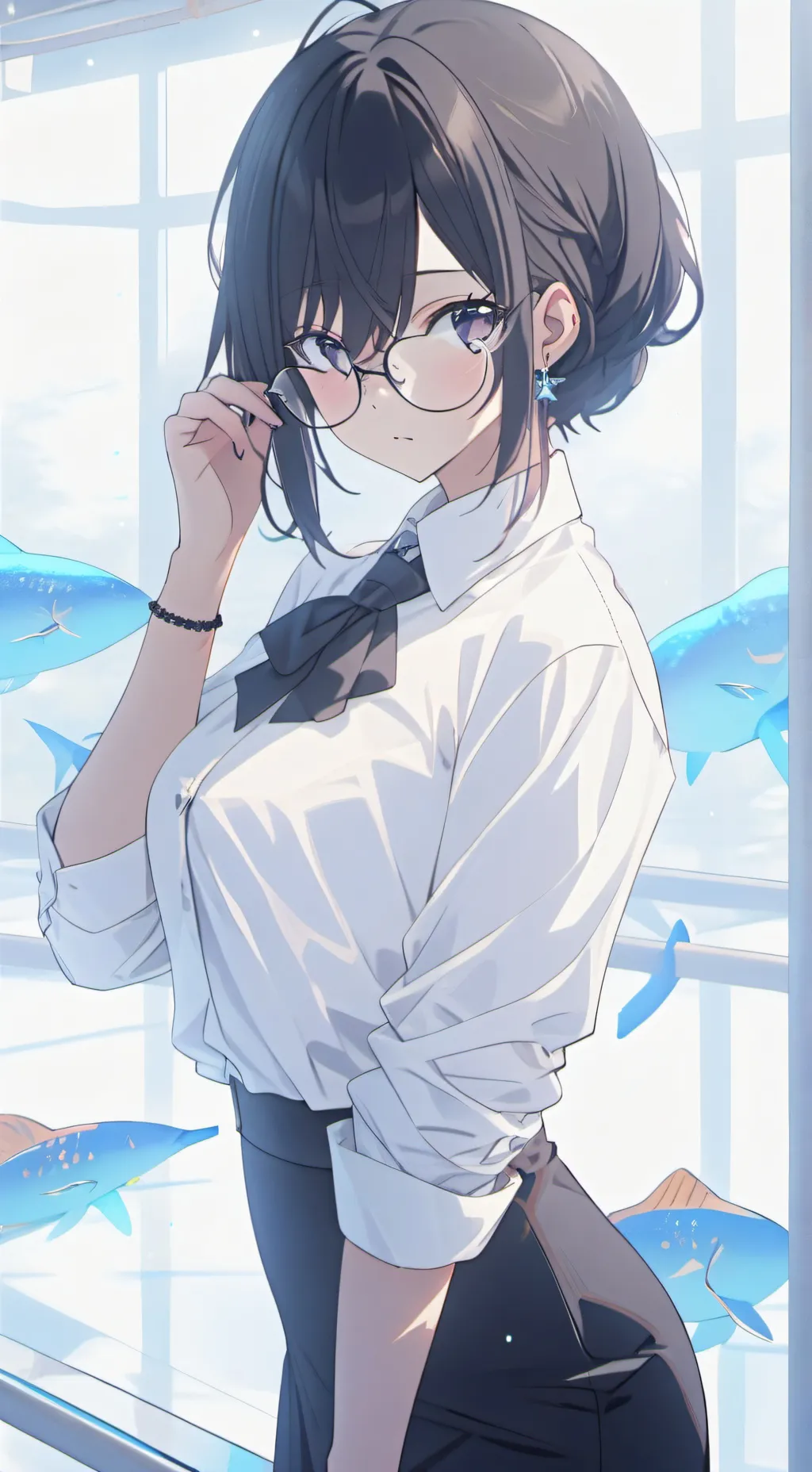 ai character: 望月 澪 background