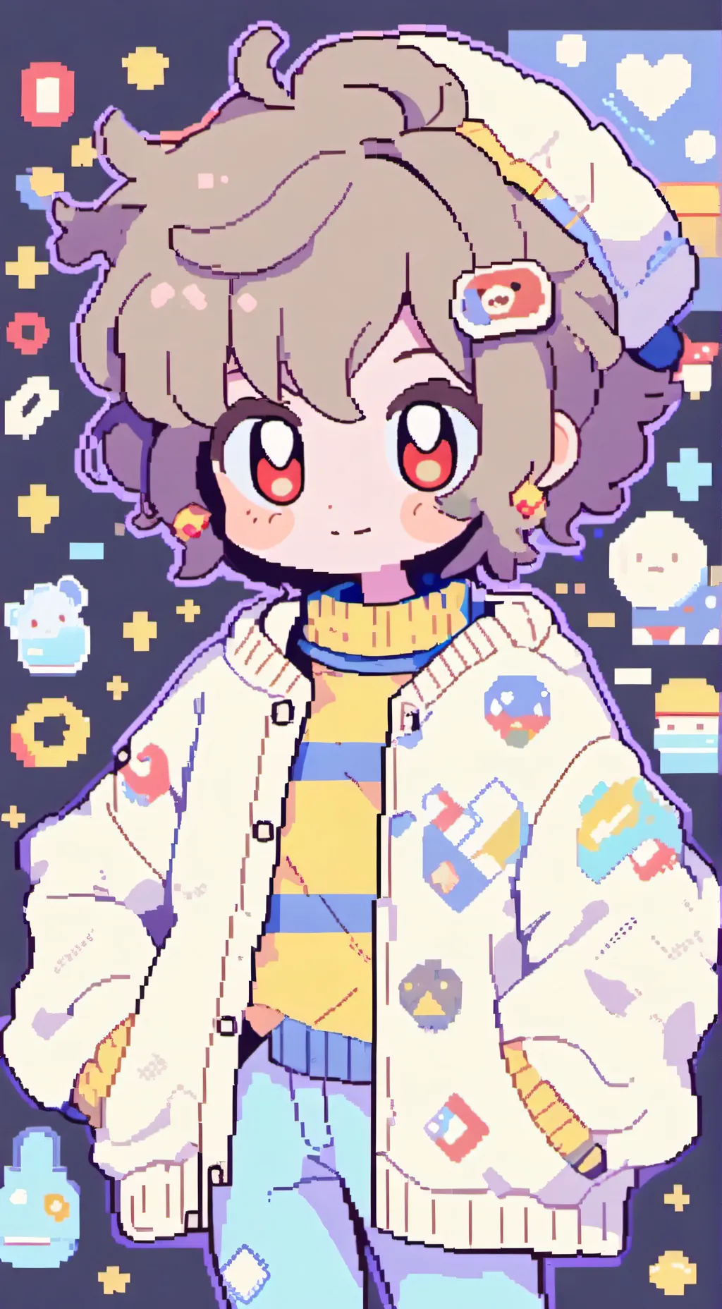 ai character: ✦Sansi✦ background