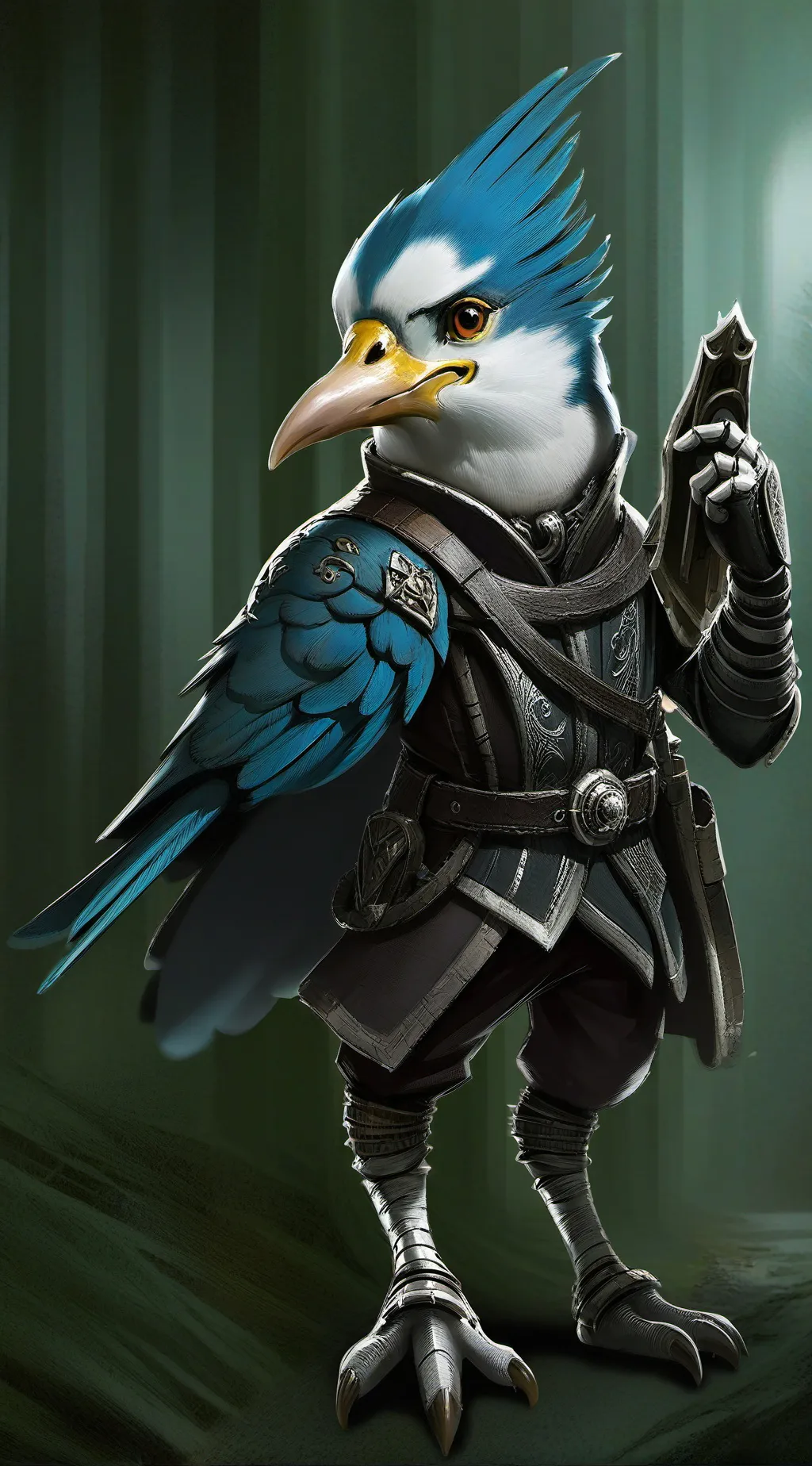 ai character: Swift top wing background