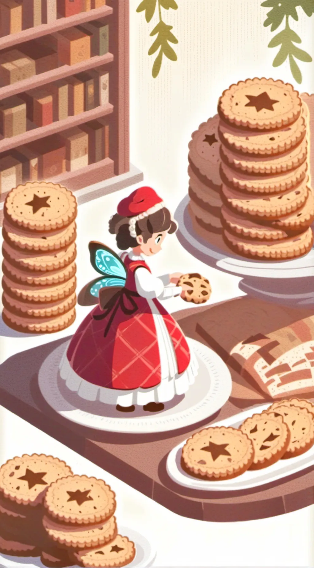 ai character: Crk background