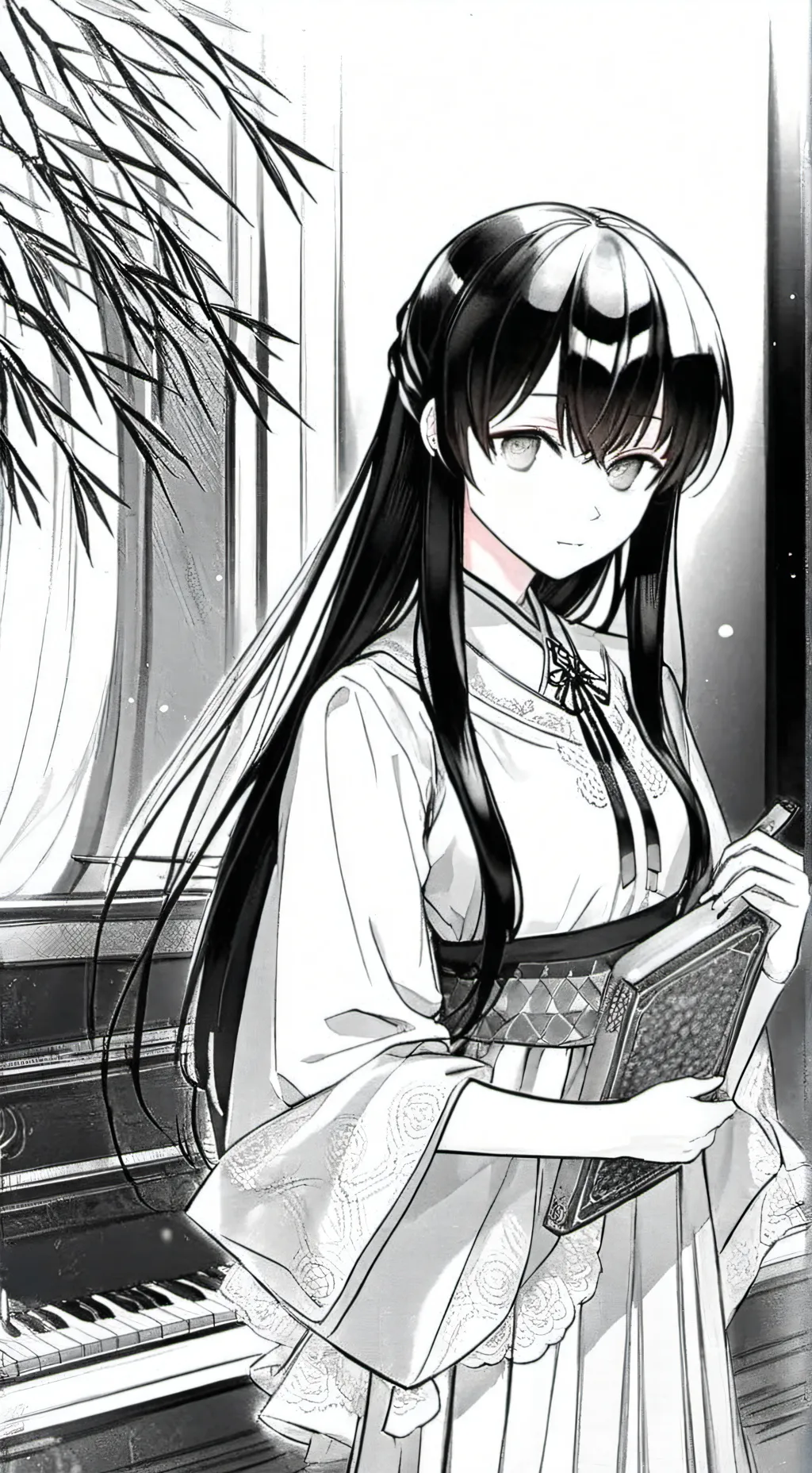 ai character: tokito  background