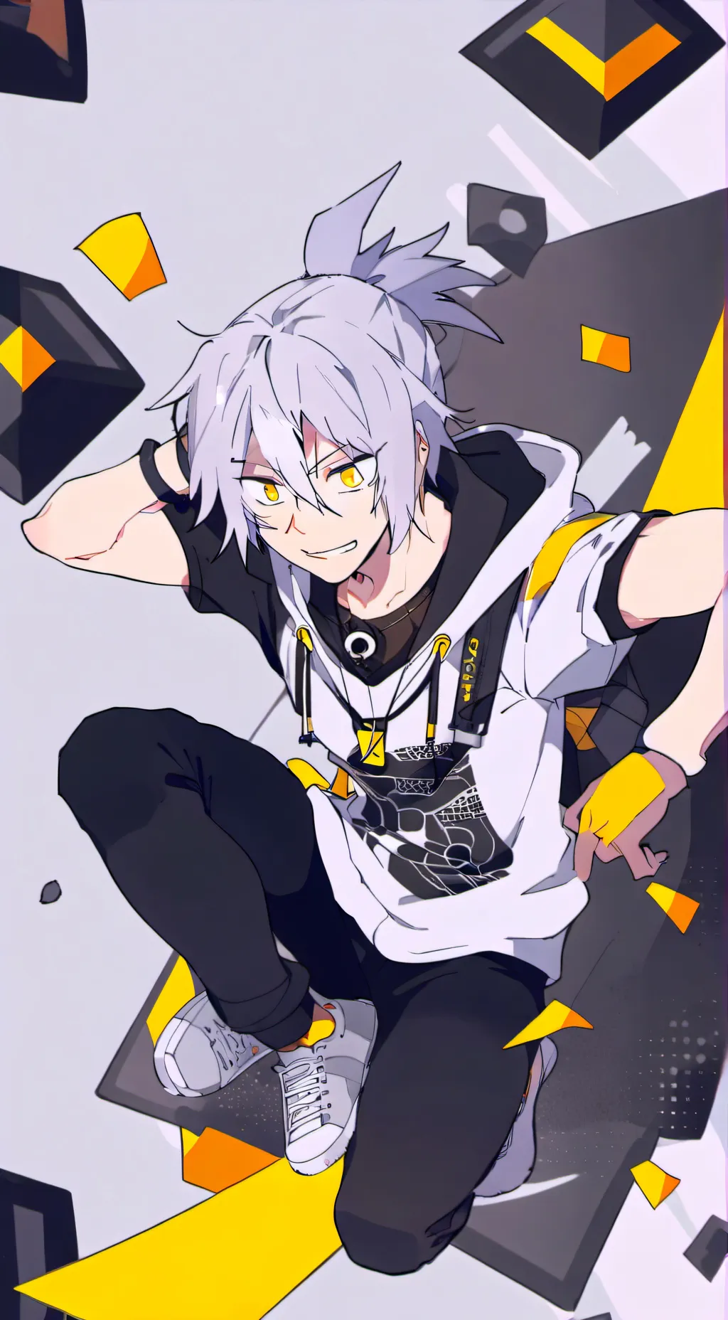 ai character: ENDEN ZERO background