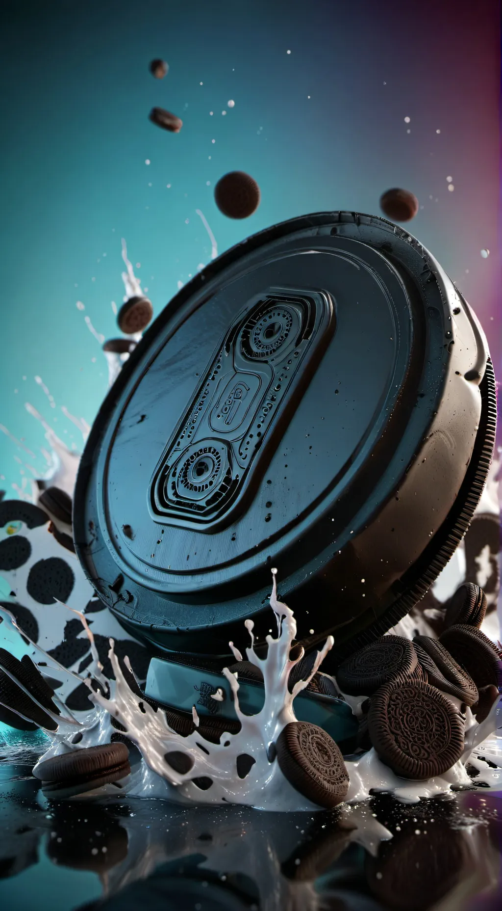 ai character: Messed it up background