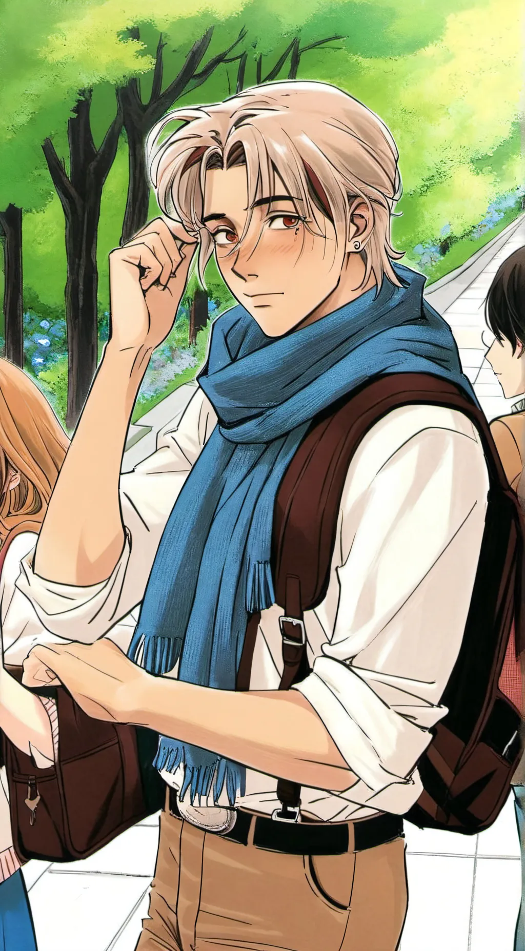 ai character: Vincent! background