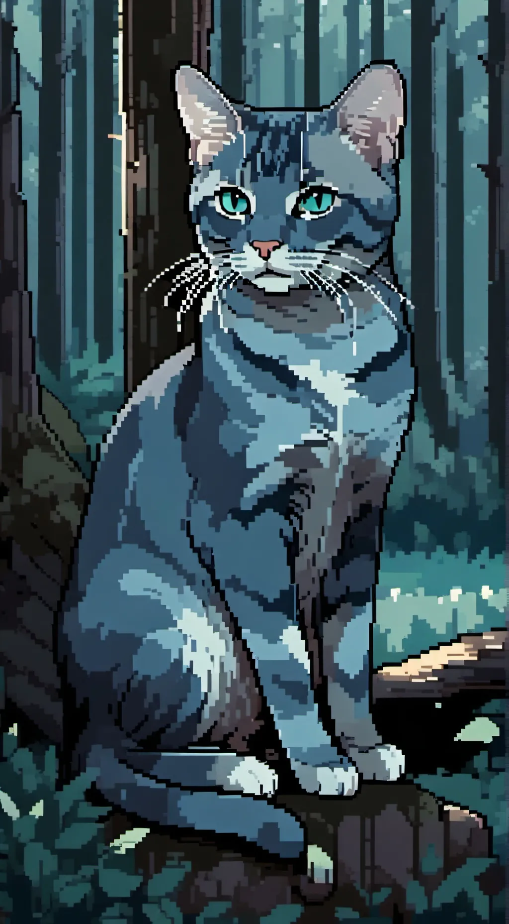 ai character: ~《BlindEyes》~ background