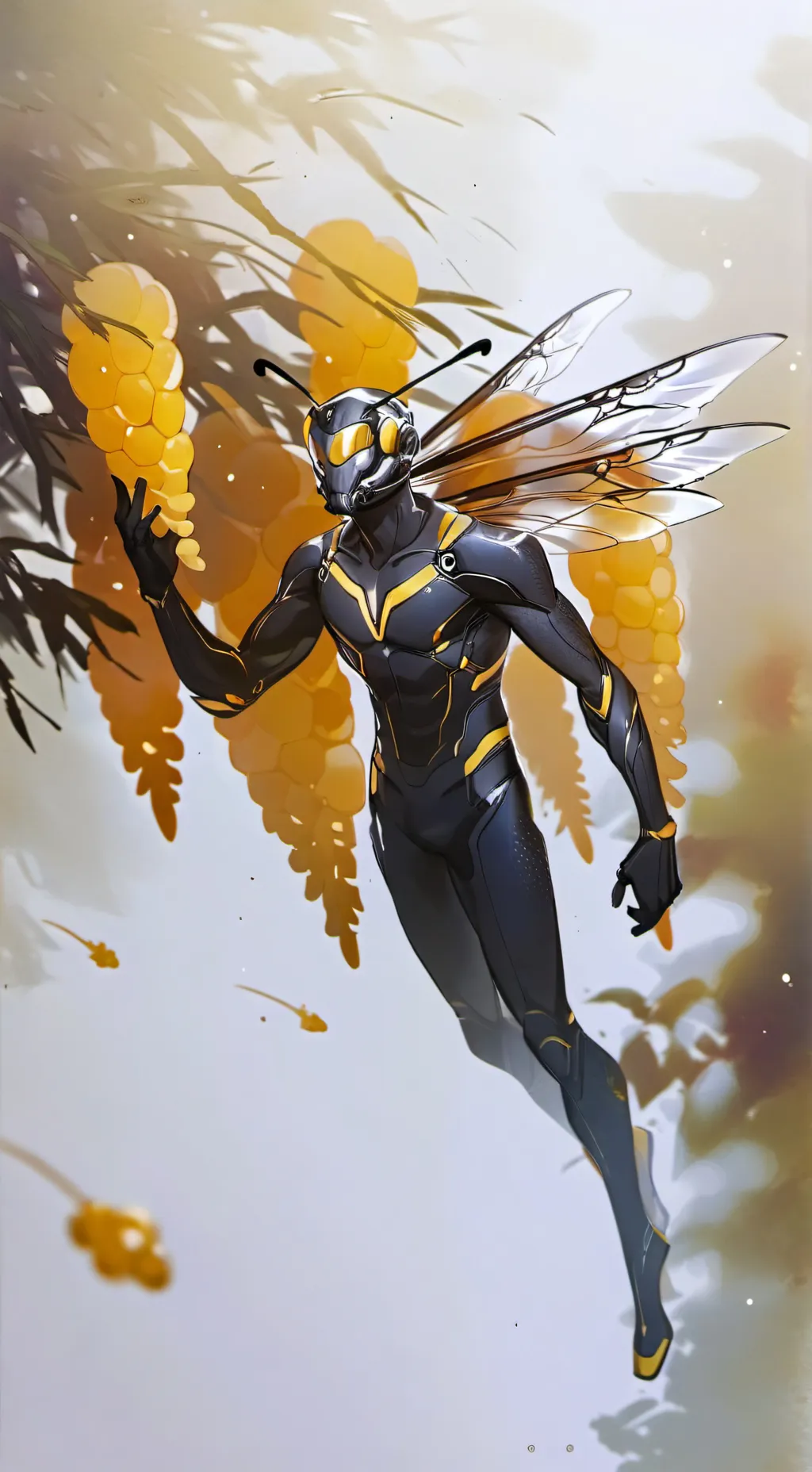 ai character: The Wasp King  background
