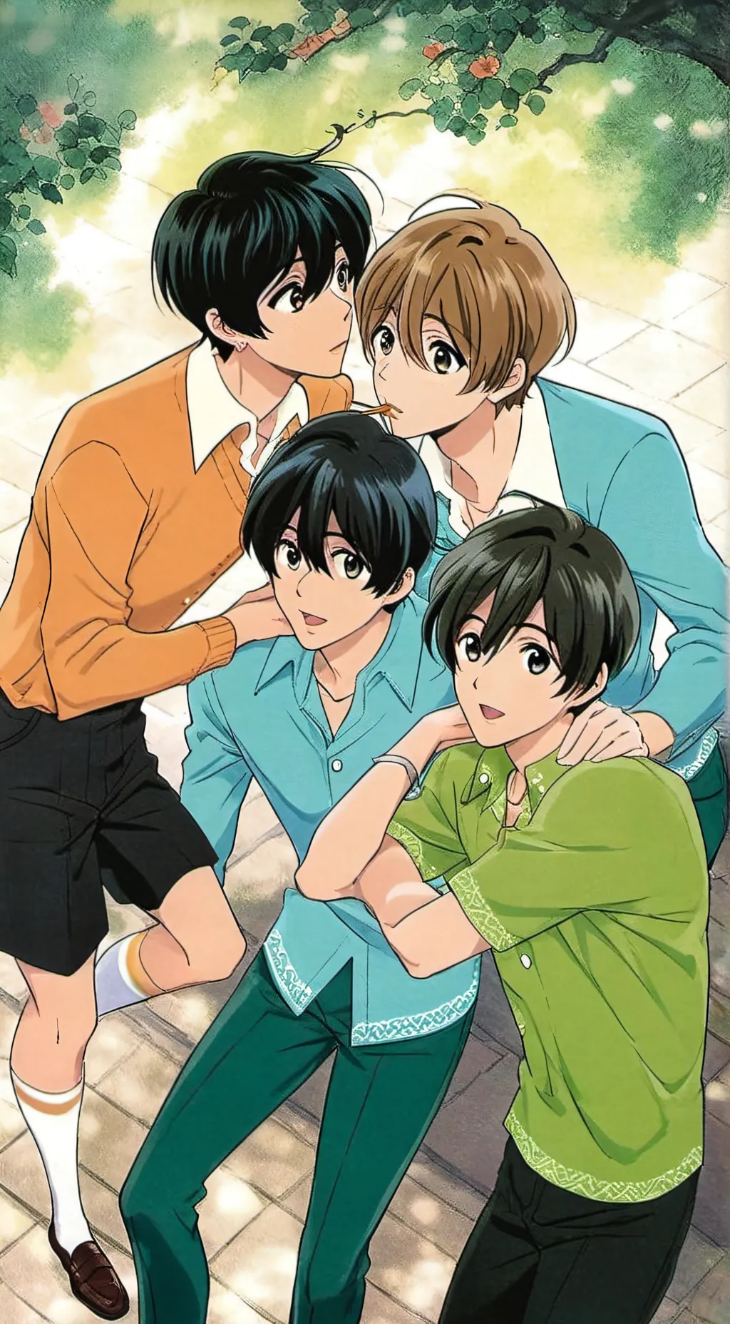 ai character: idk x caraca  background