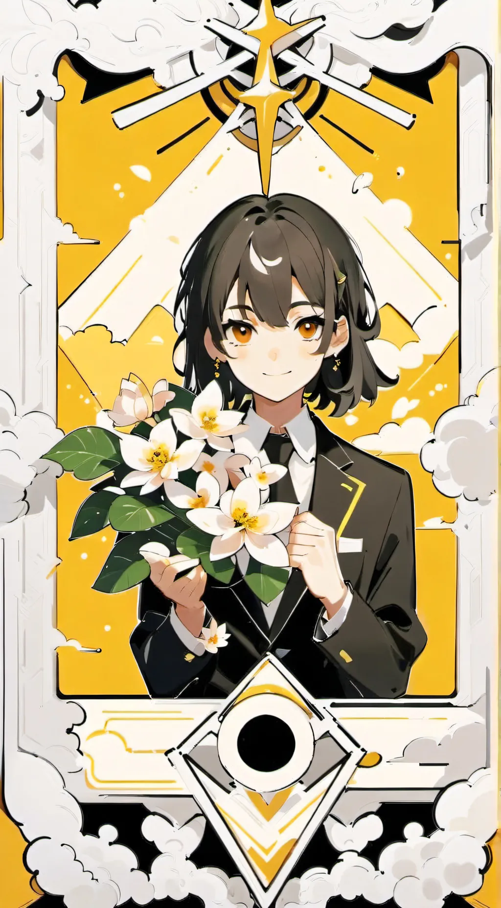 ai character: tu amiga background