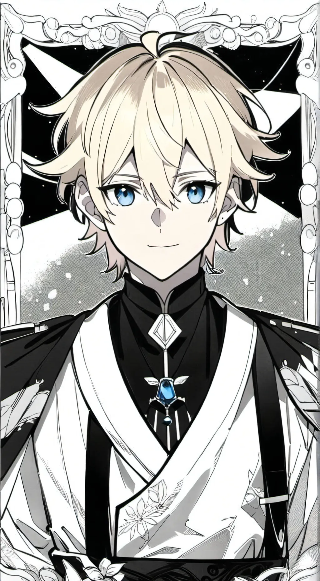 ai character: 9A ALPHA background