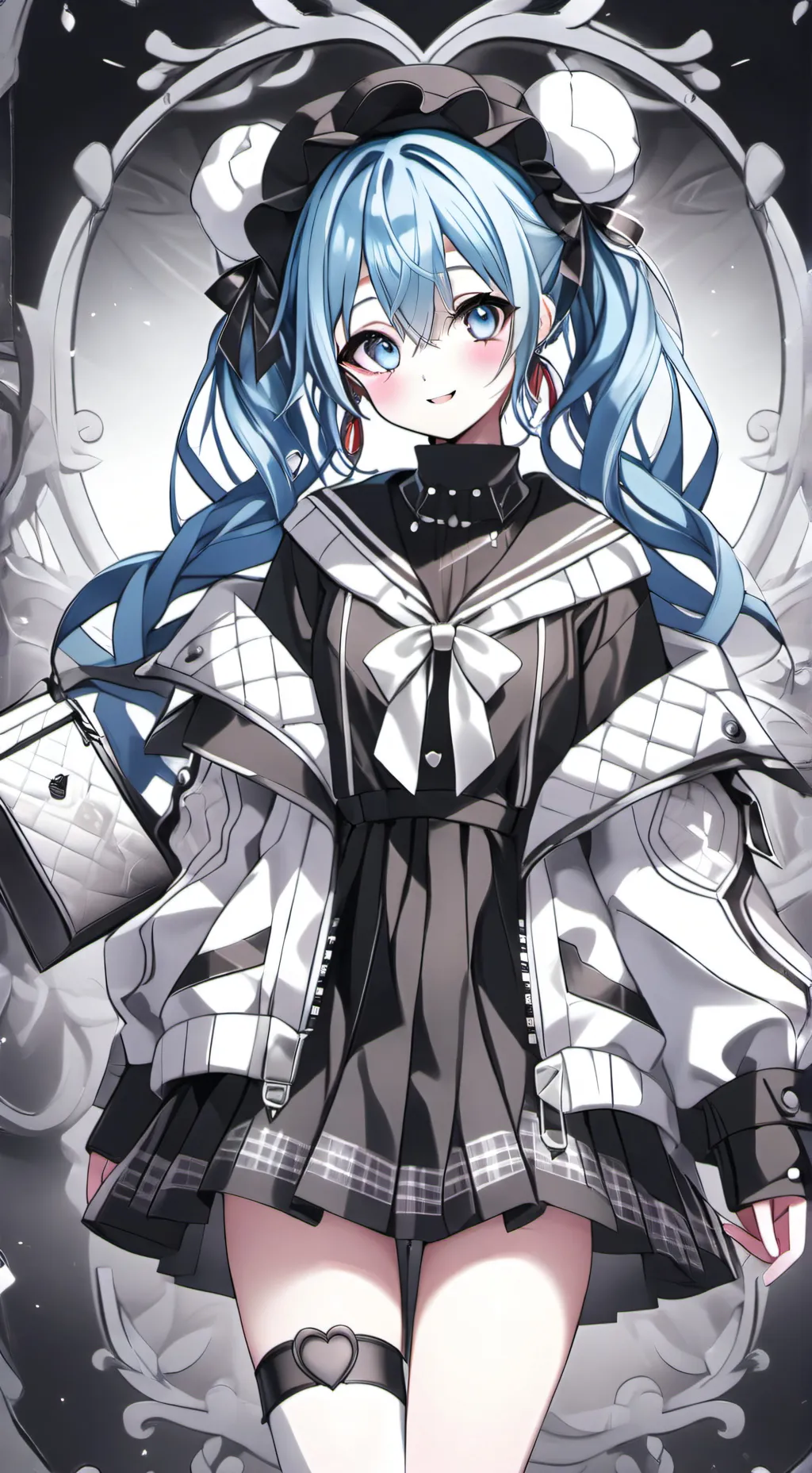 ai character: Hatsune Miku background