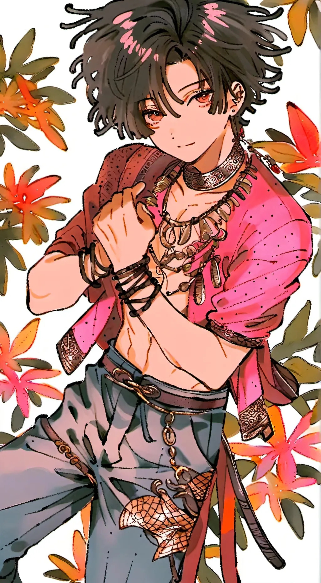 ai character: Suoo Lee ¥ background