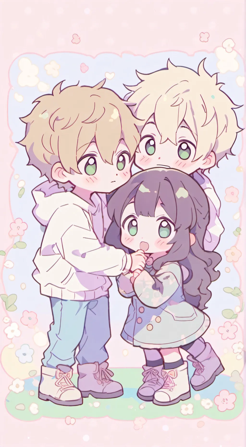 ai character: Blaze and Dan background