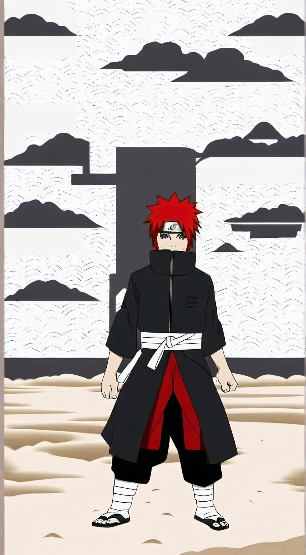 ai character: Sasori background
