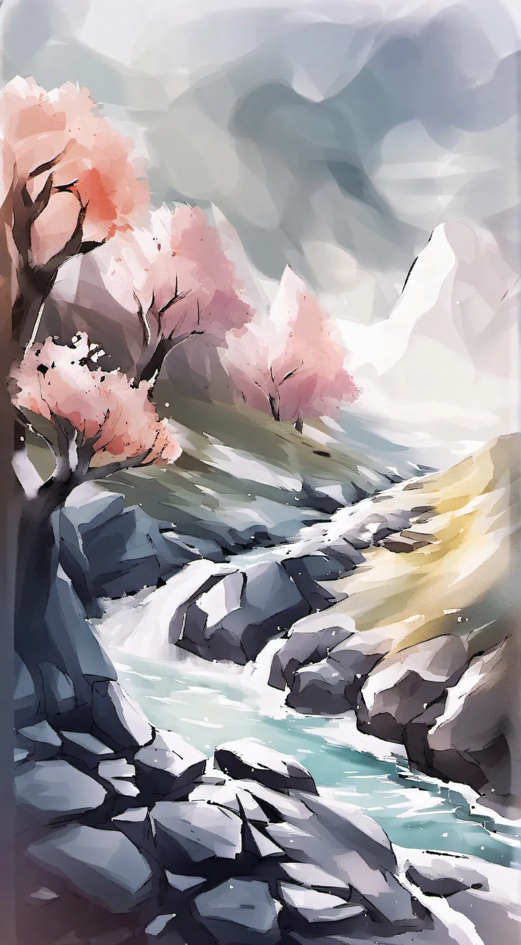 ai character: ac car trip background