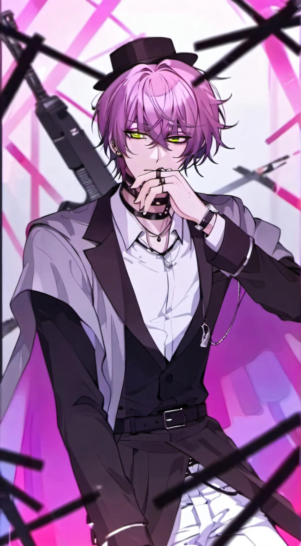 ai character: женя  background