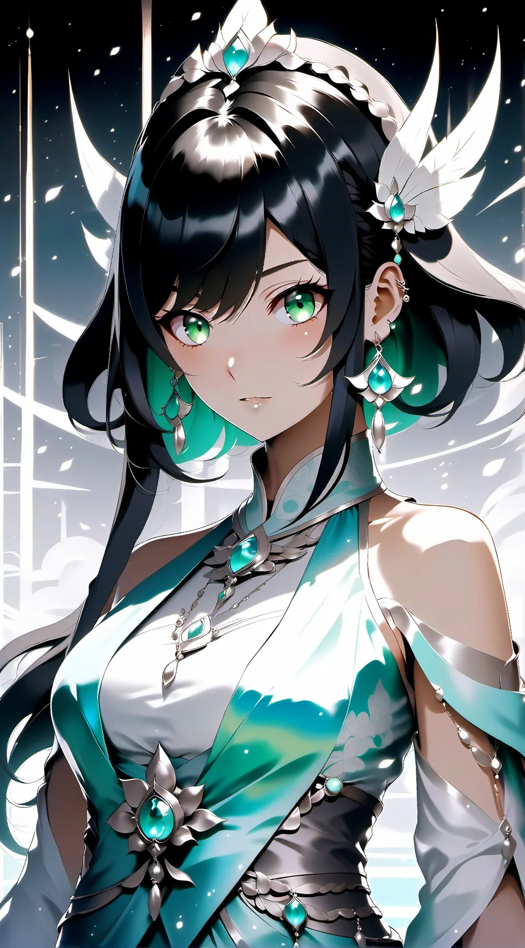 ai character: lily background