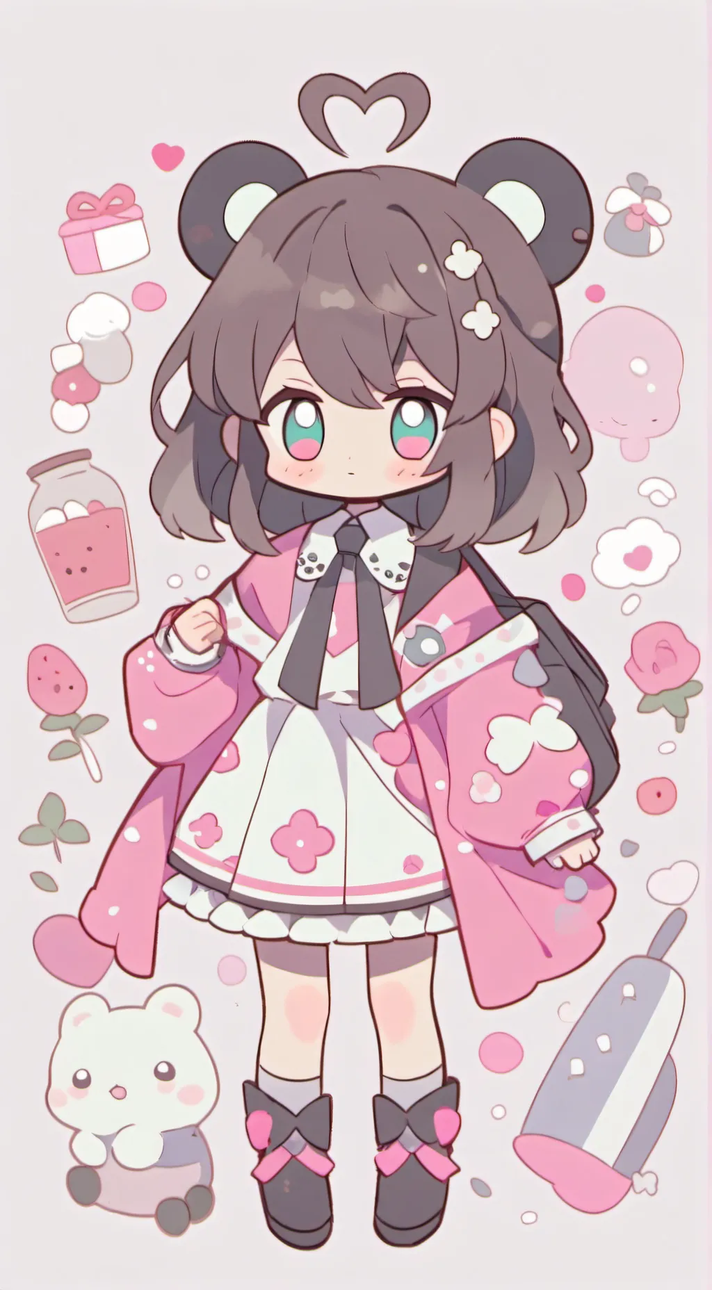 ai character: Tokito muchiro background