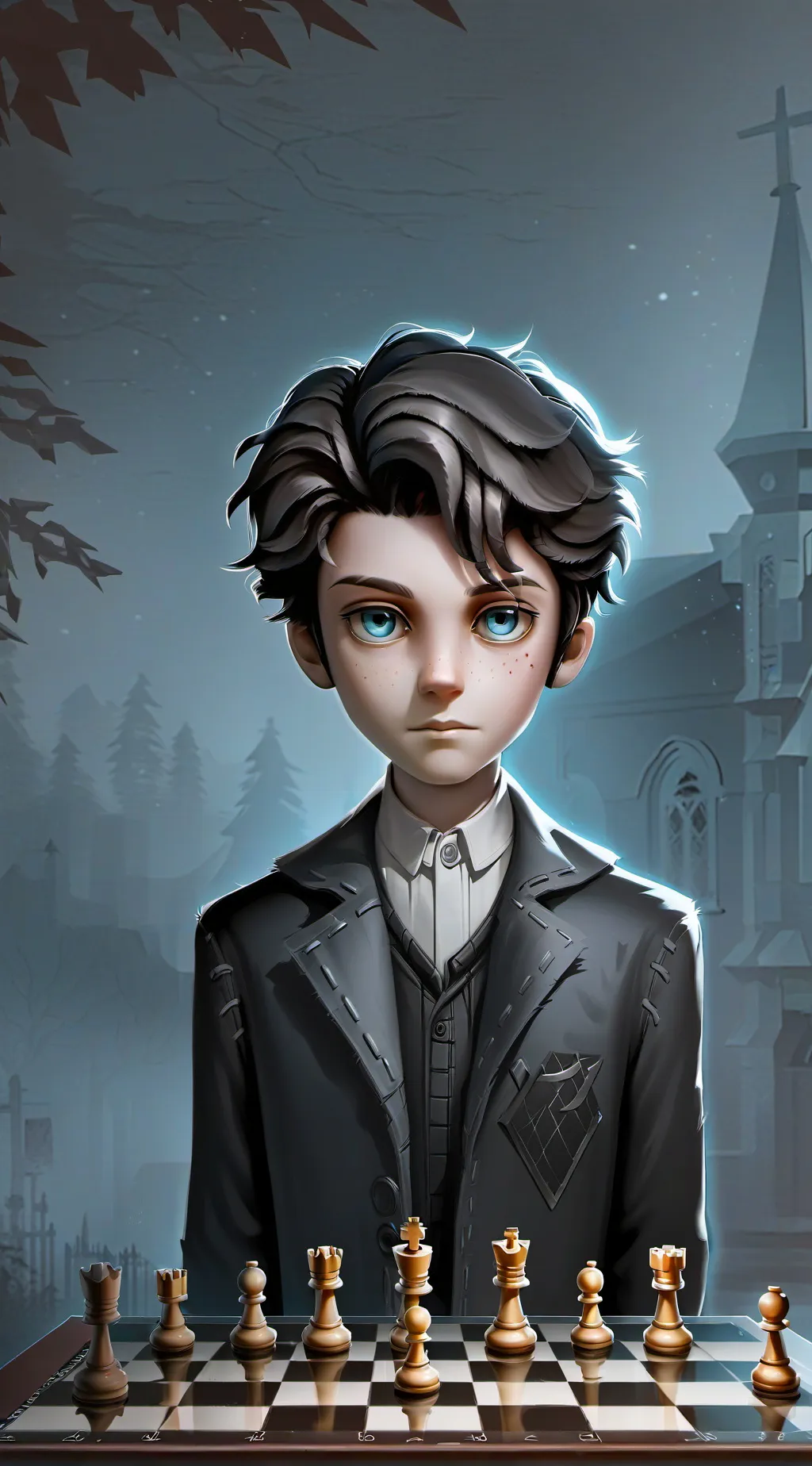 ai character: Evan background