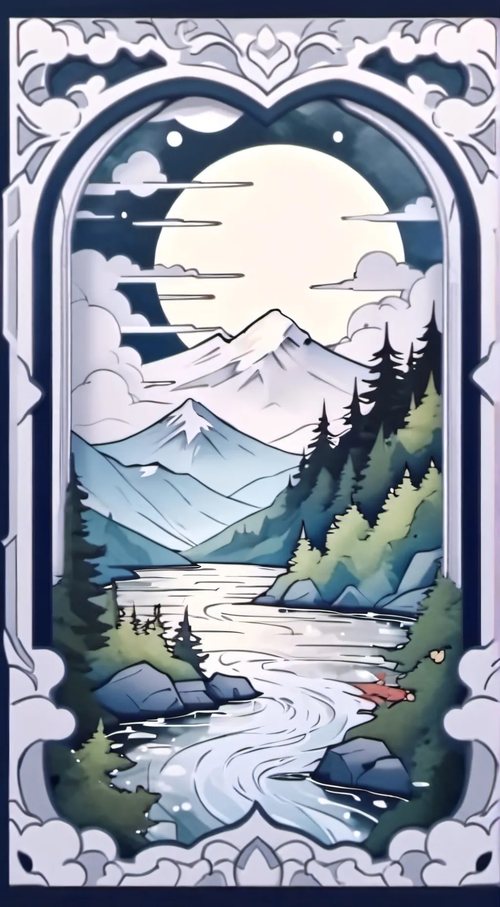 ai character: ☆Dandys world☆ background