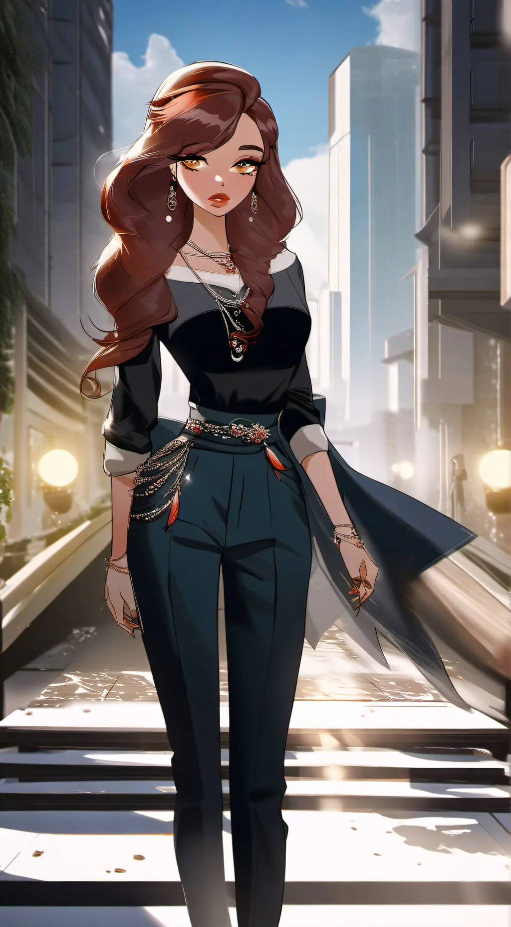 ai character: preg fake MHA background