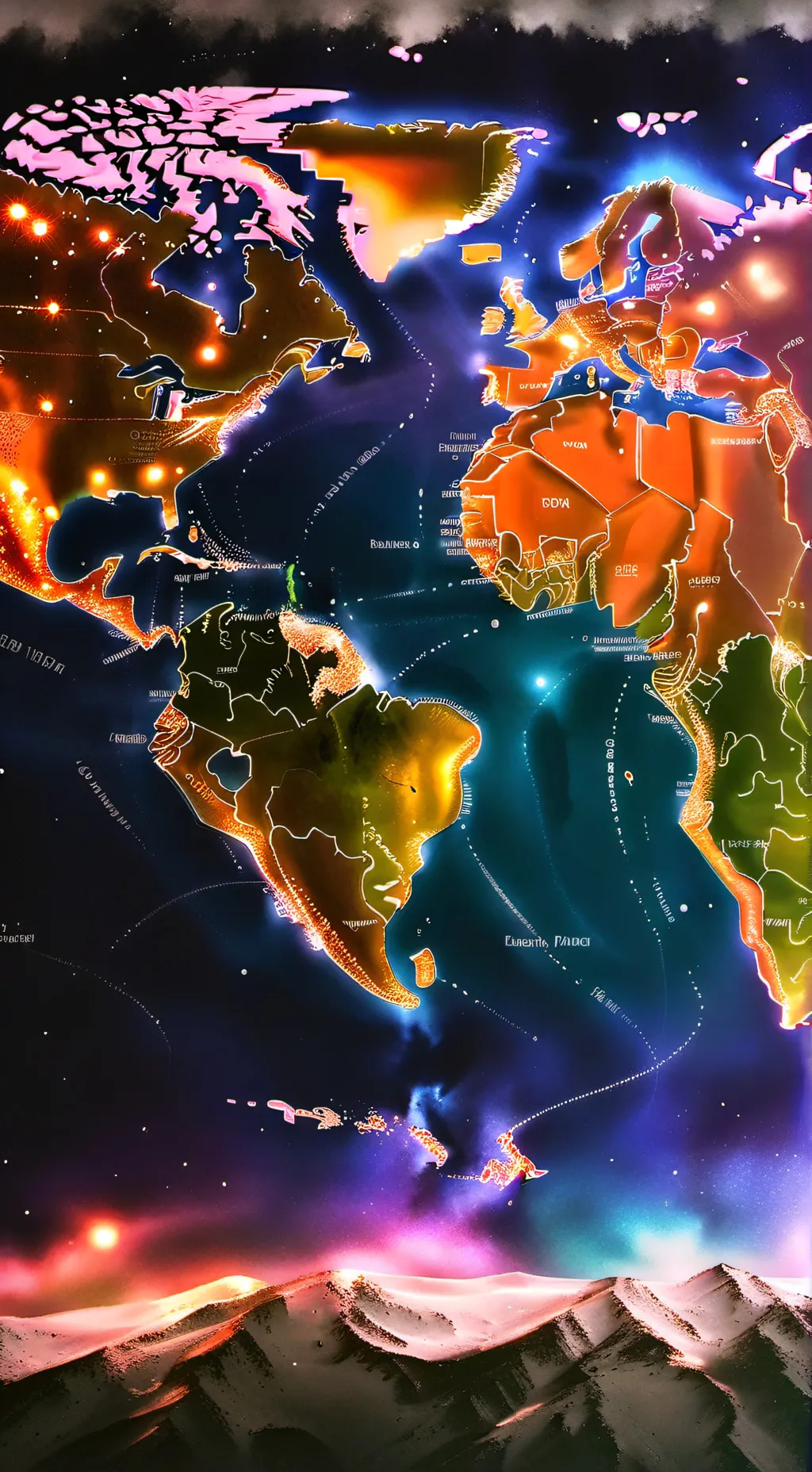 ai character: countryballs background