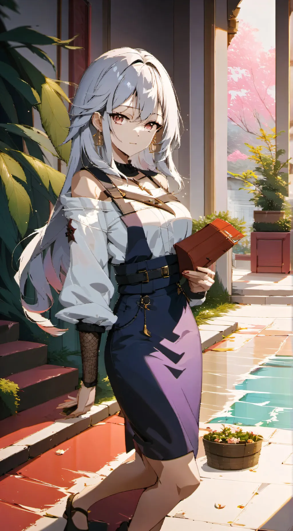 ai character: Nami background