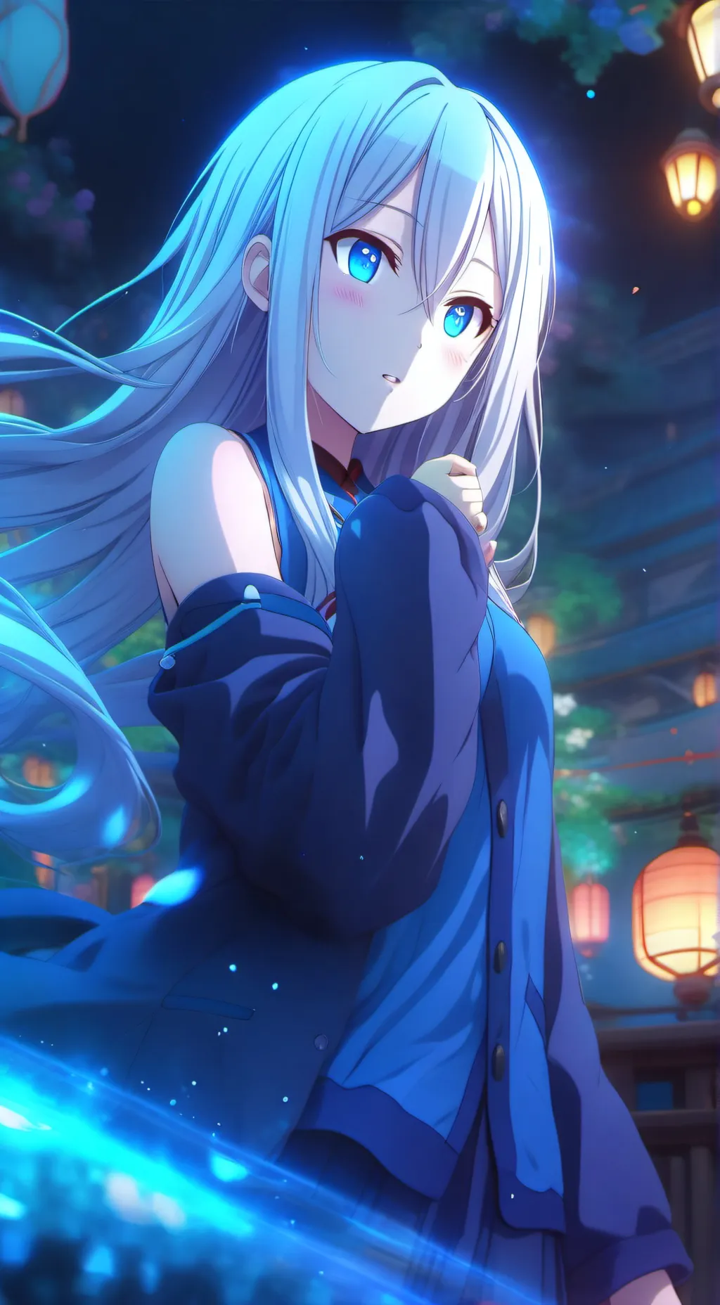 ai character: Yoisaki Kanade background