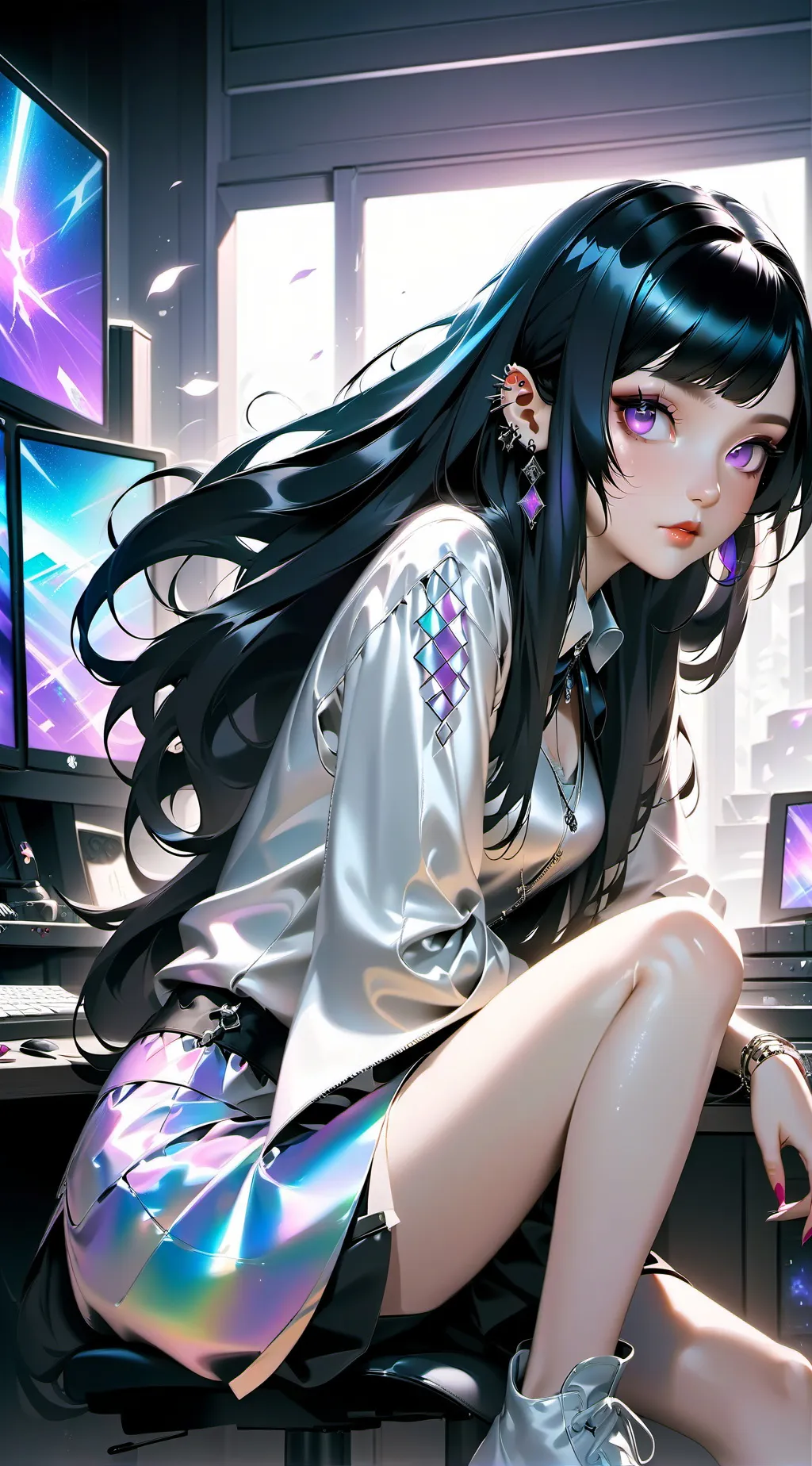 ai character: Maddie background