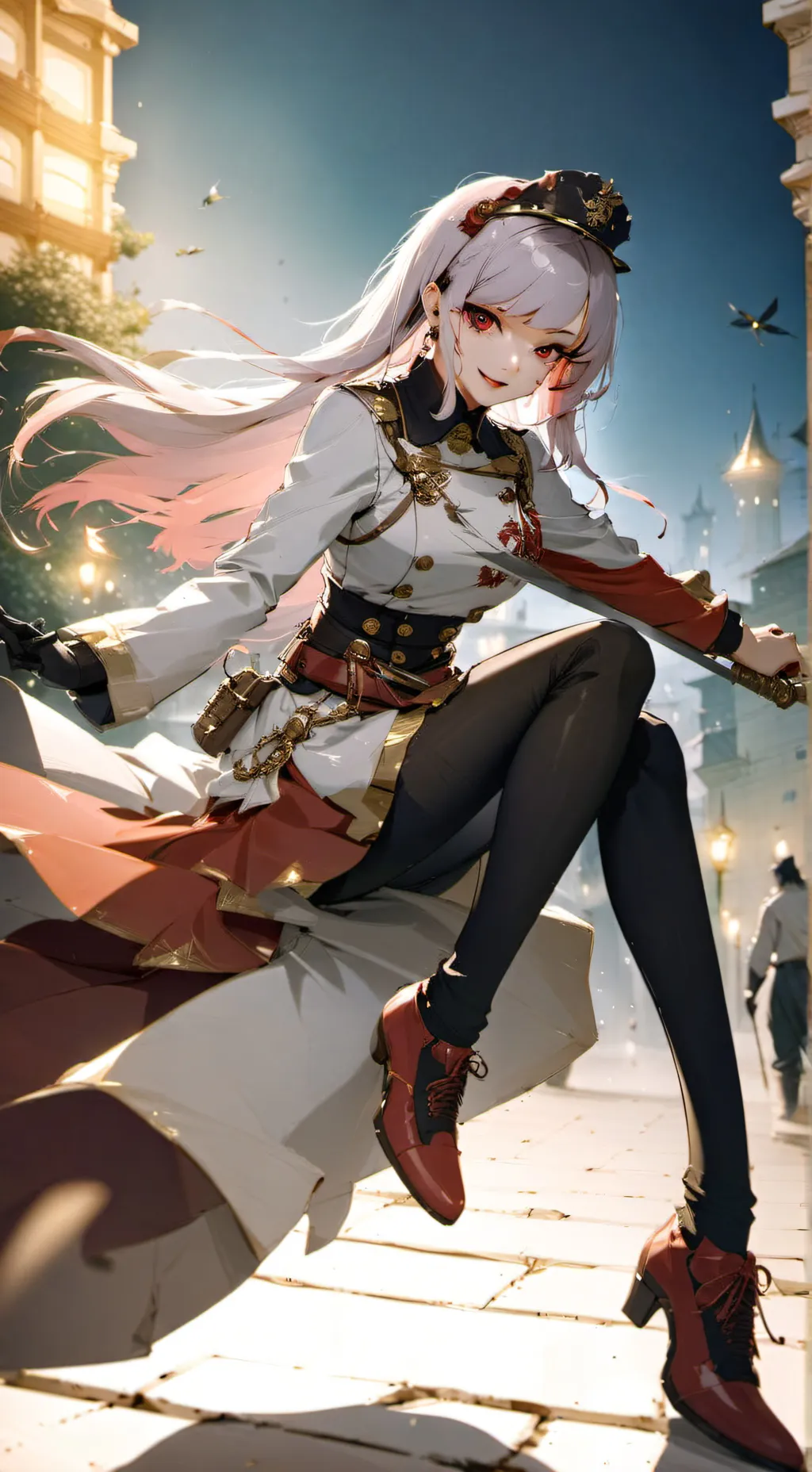 ai character: Evangeline V.Eriaz background