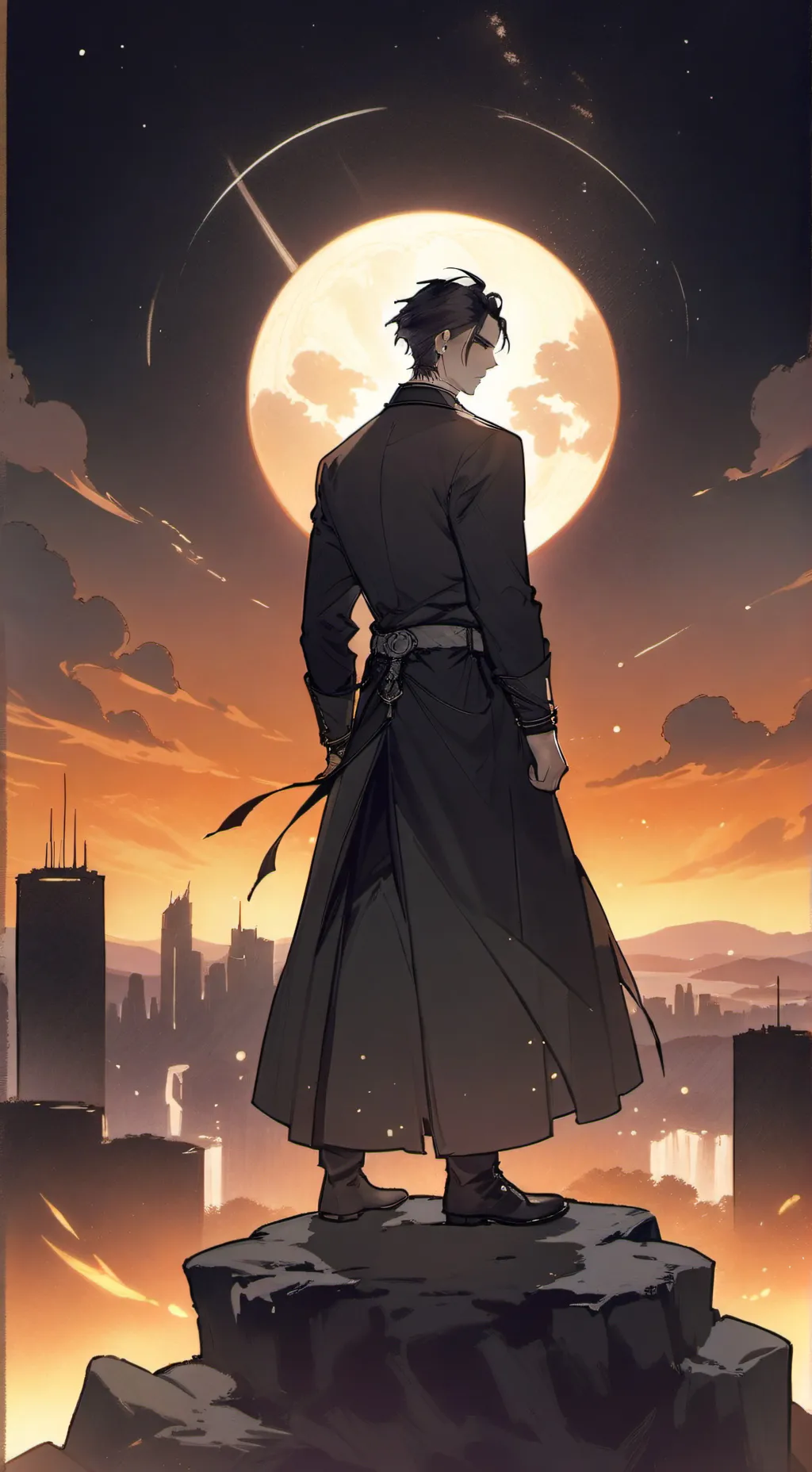 ai character: angry man background