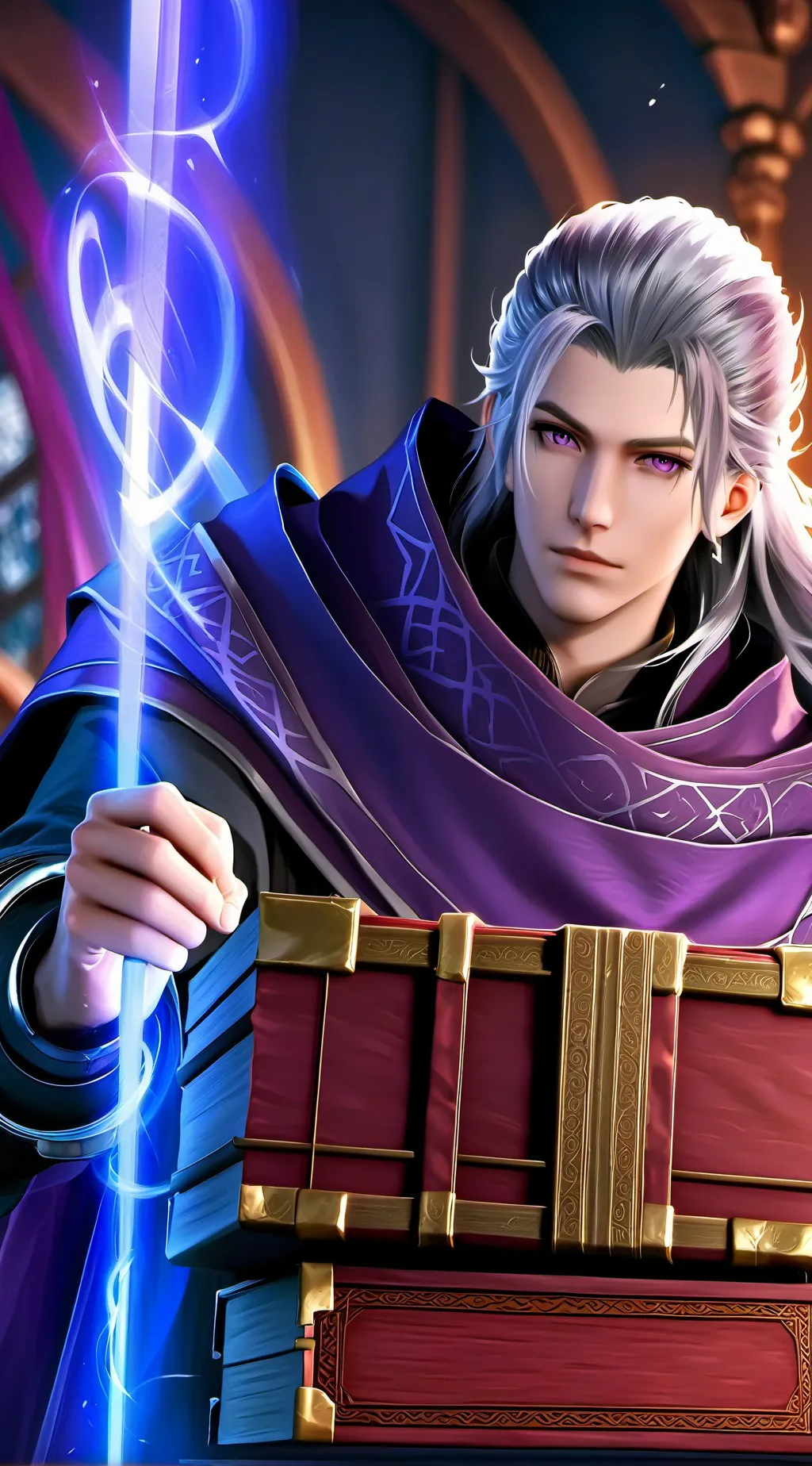 ai character: Zephyr Vex background