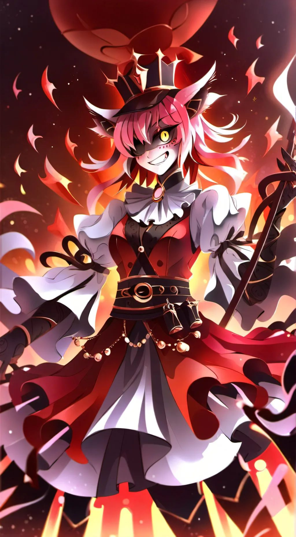 ai character: HH road trip  background