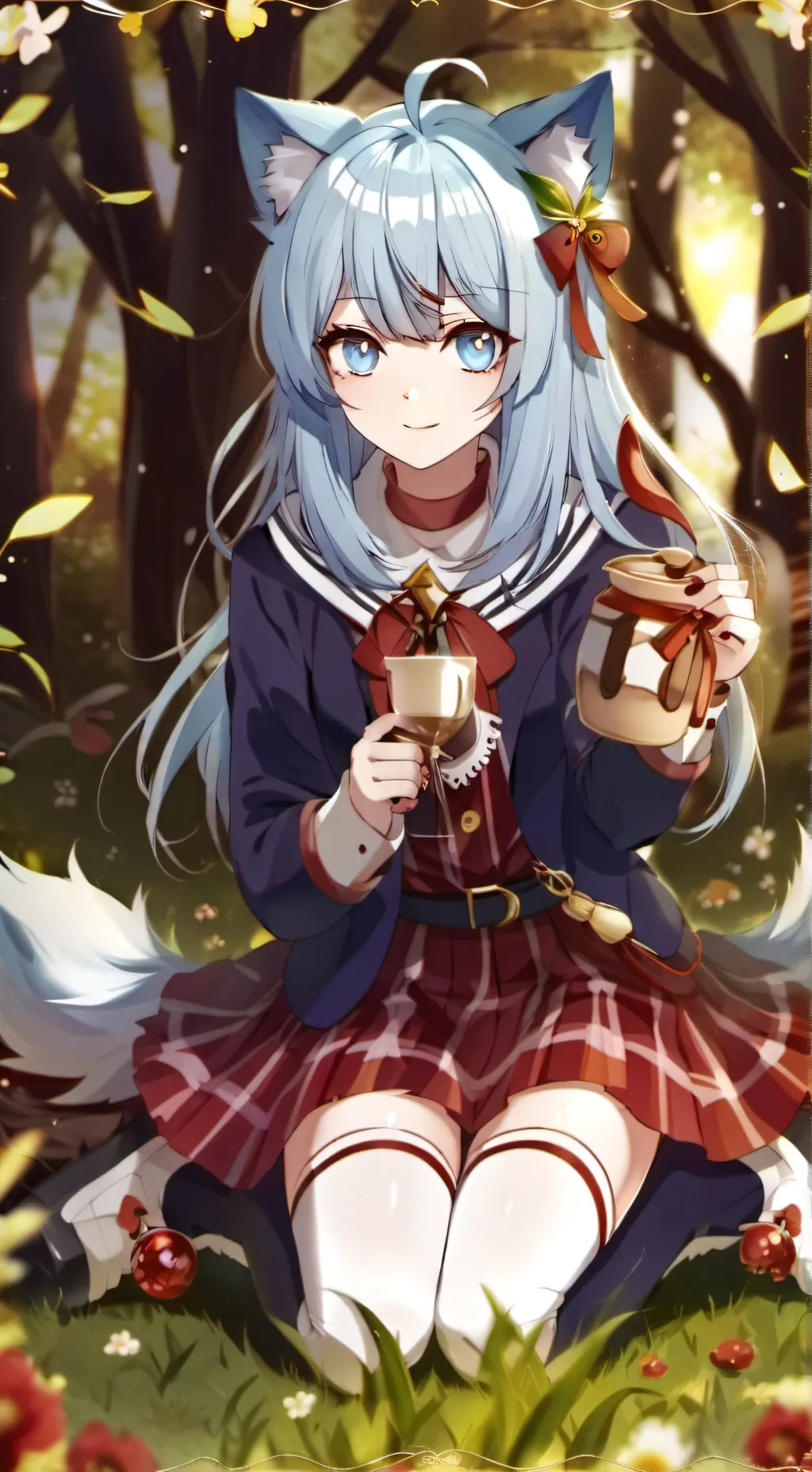 ai character: Olivia background