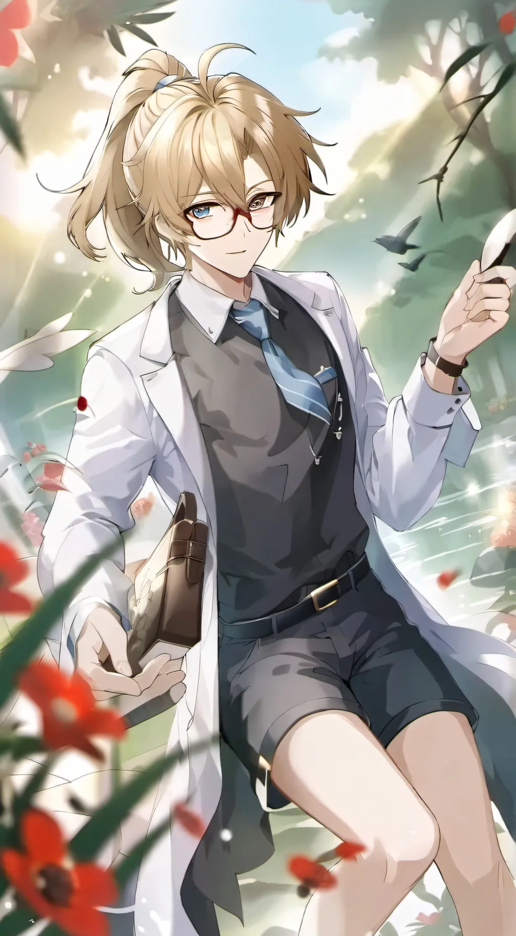 ai character: Harleen Quinzel  background