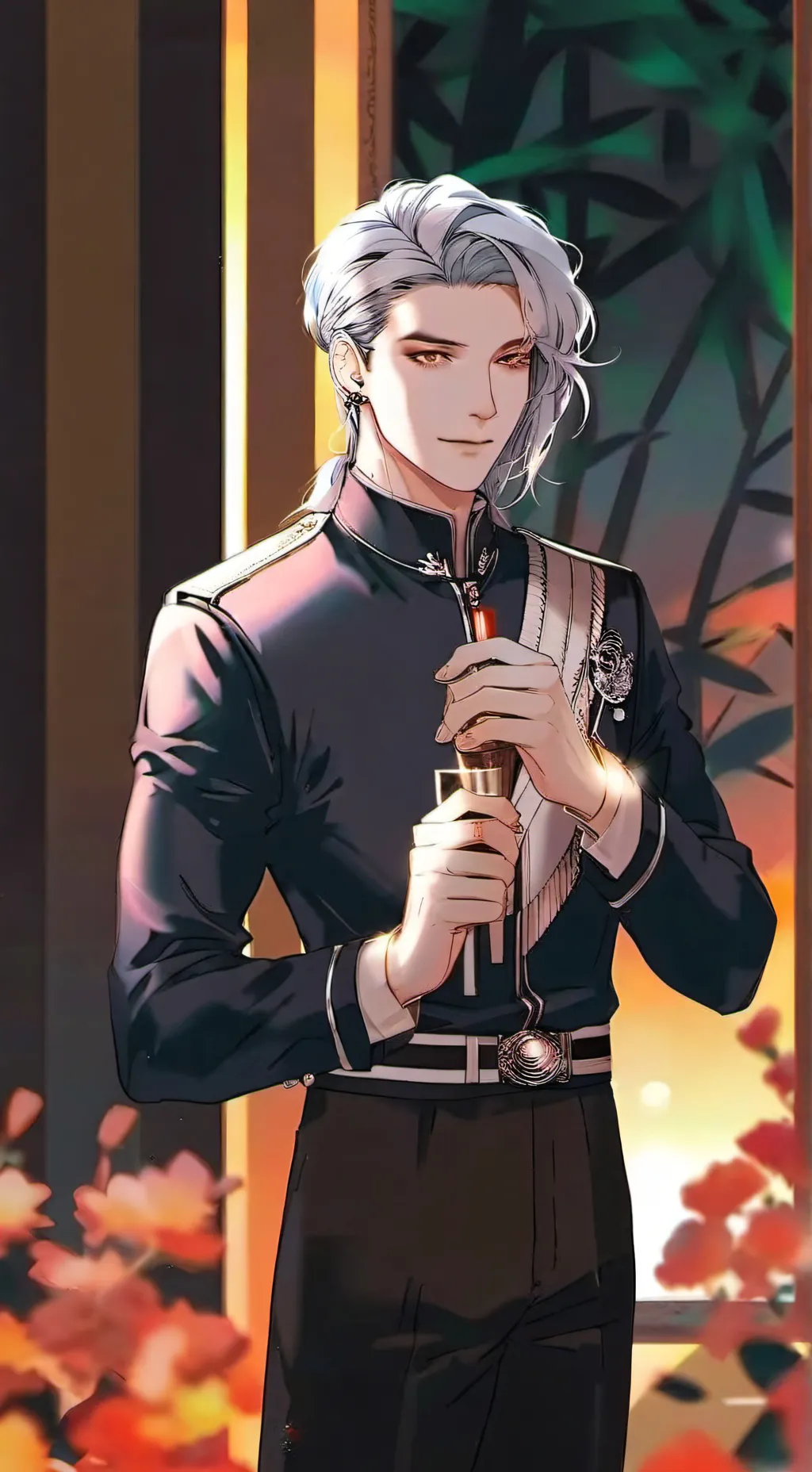 ai character: GOJO background