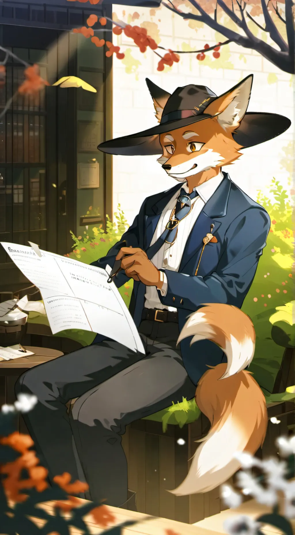 ai character: Marcus background