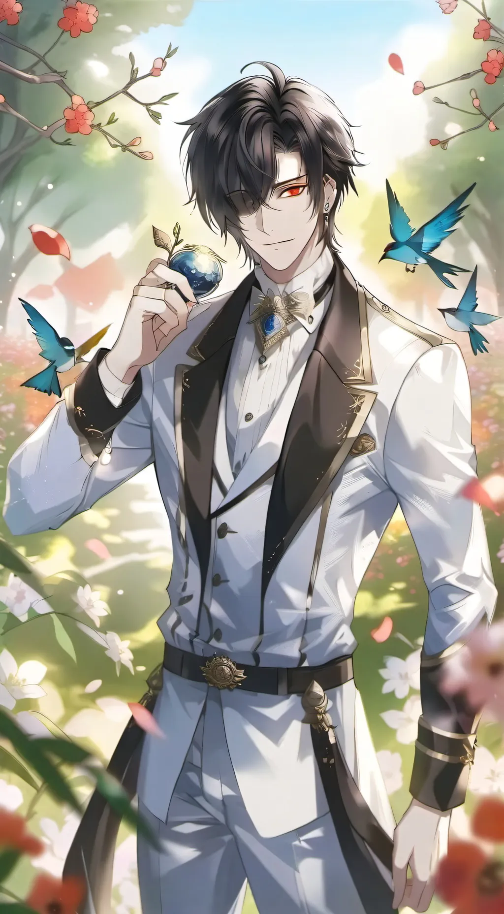 ai character: Ethan  background