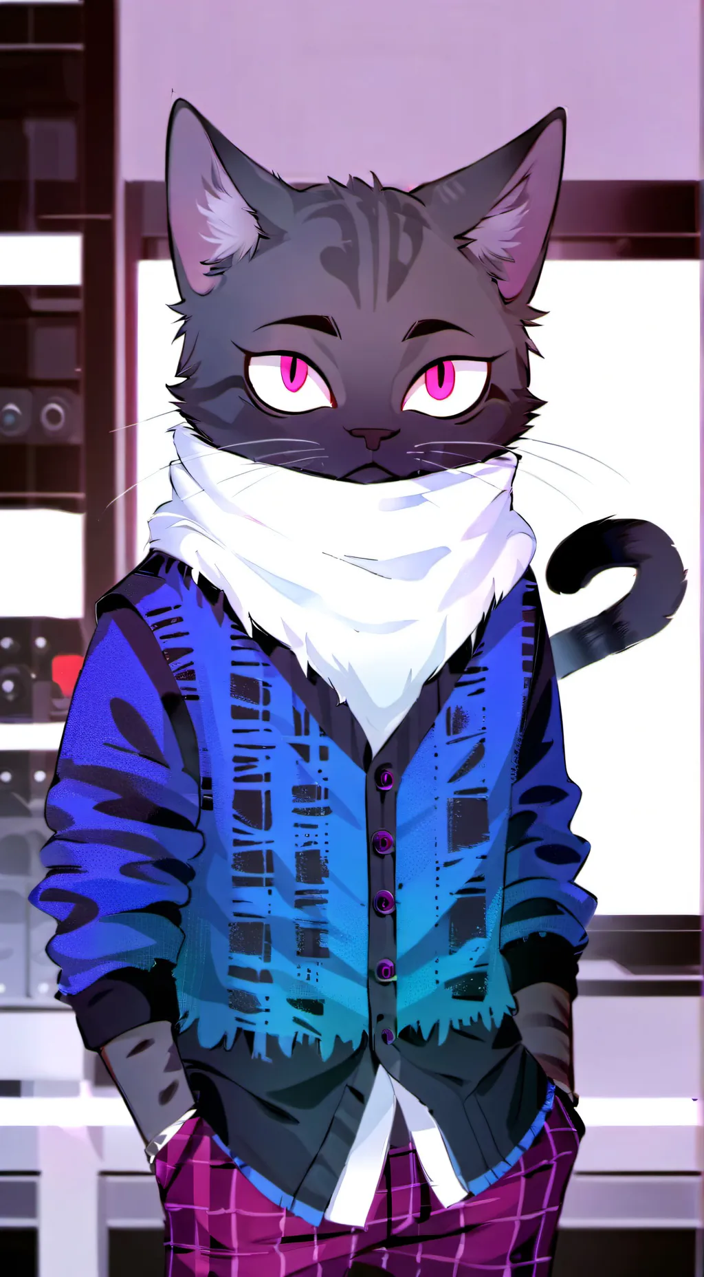 ai character: One more time background