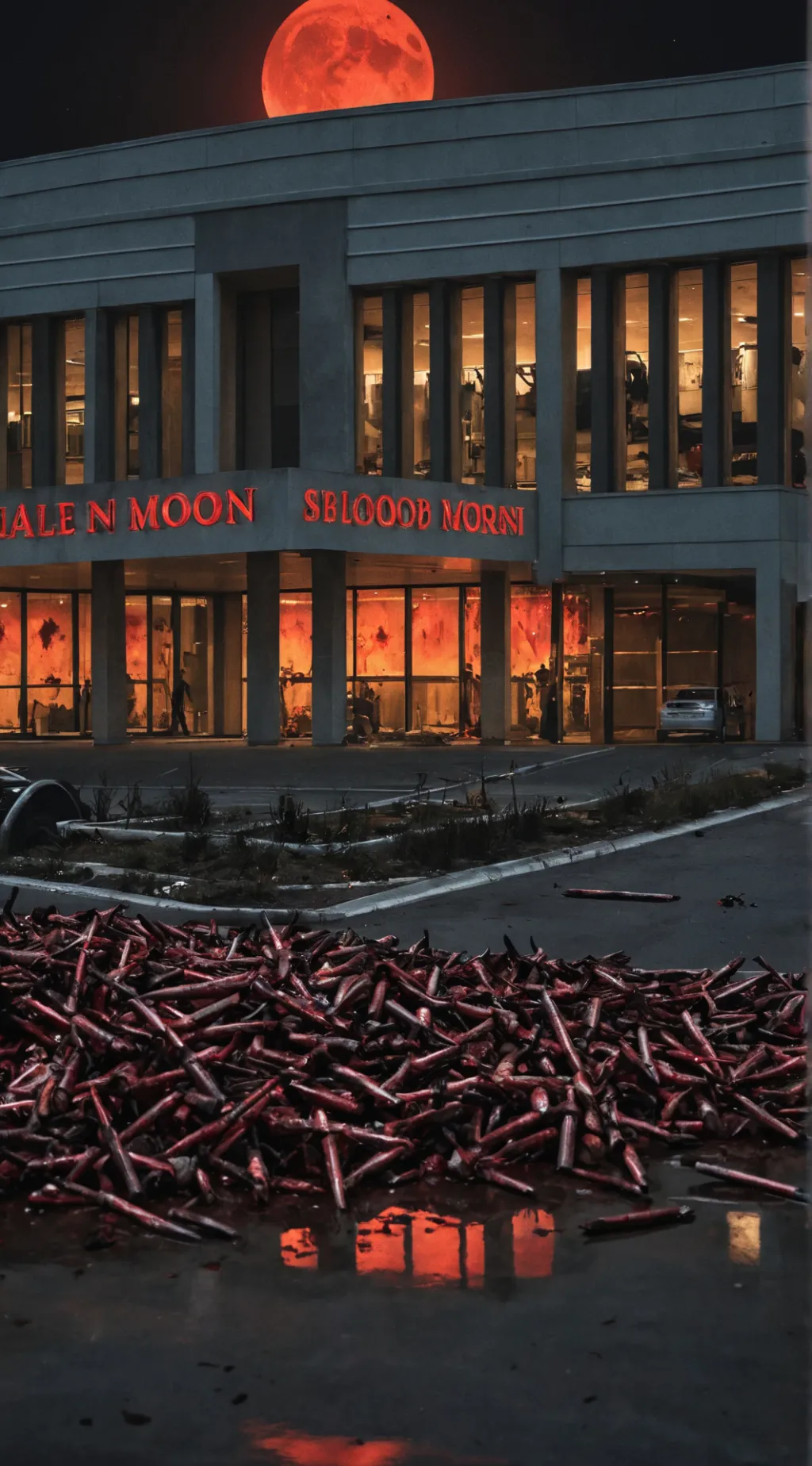 ai character: Blood Mall background