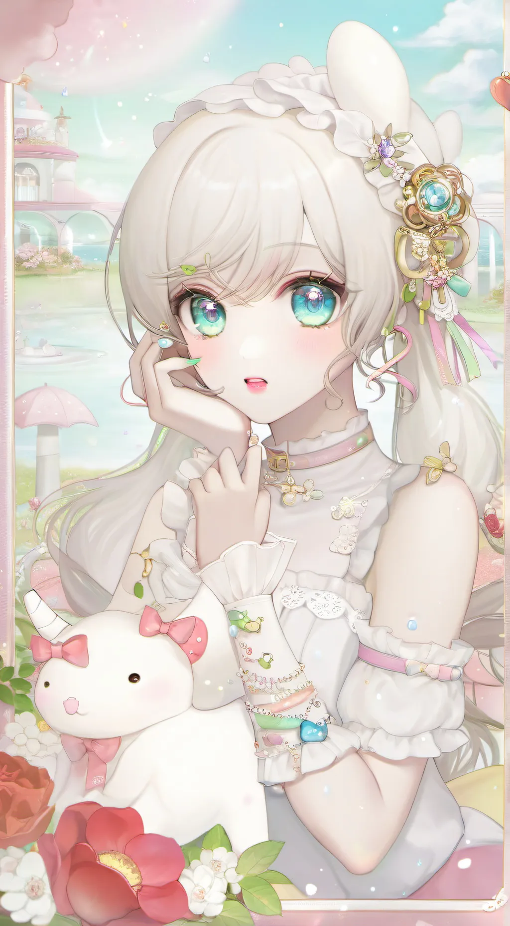 ai character: Anastasia background
