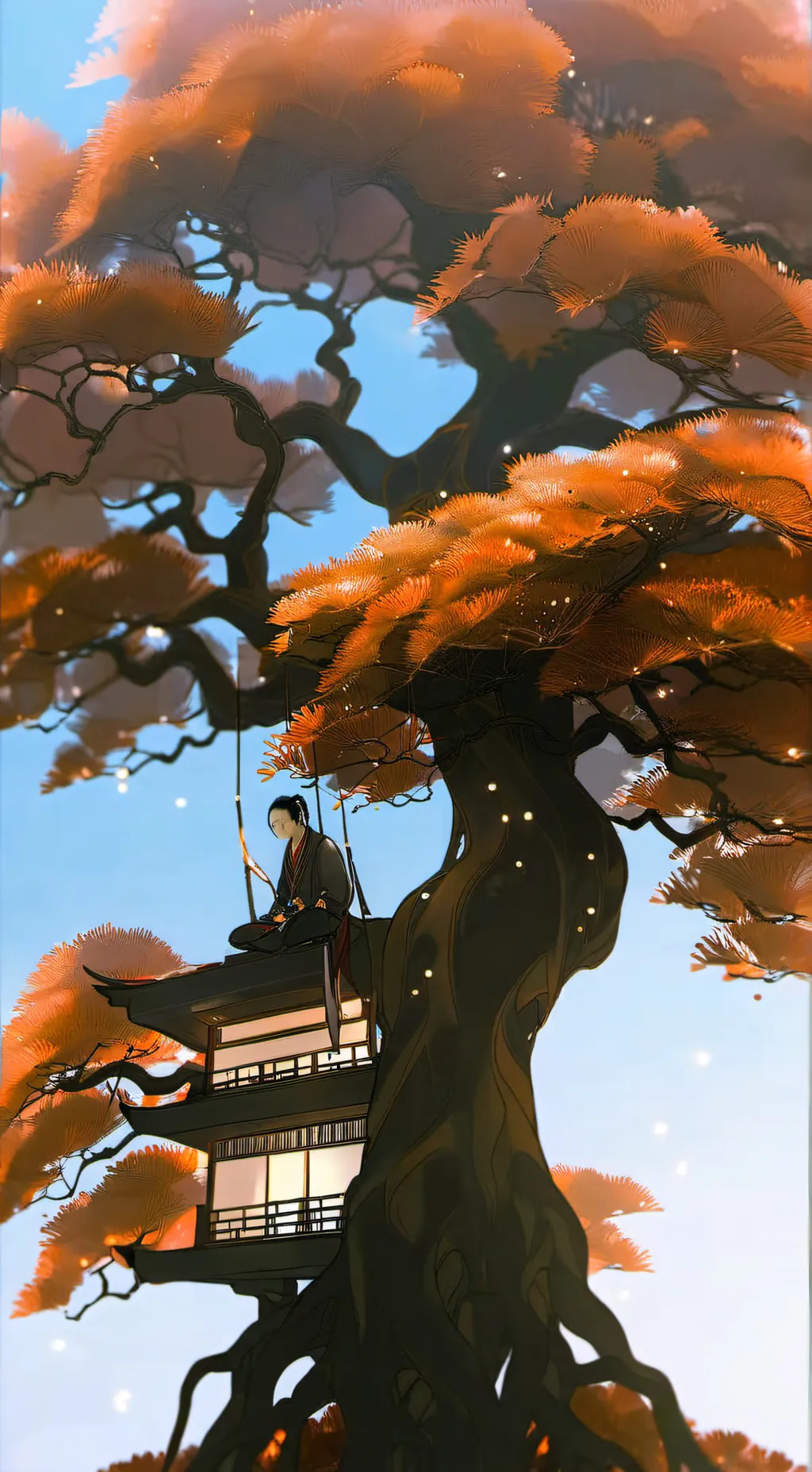 ai character: My creations irl background