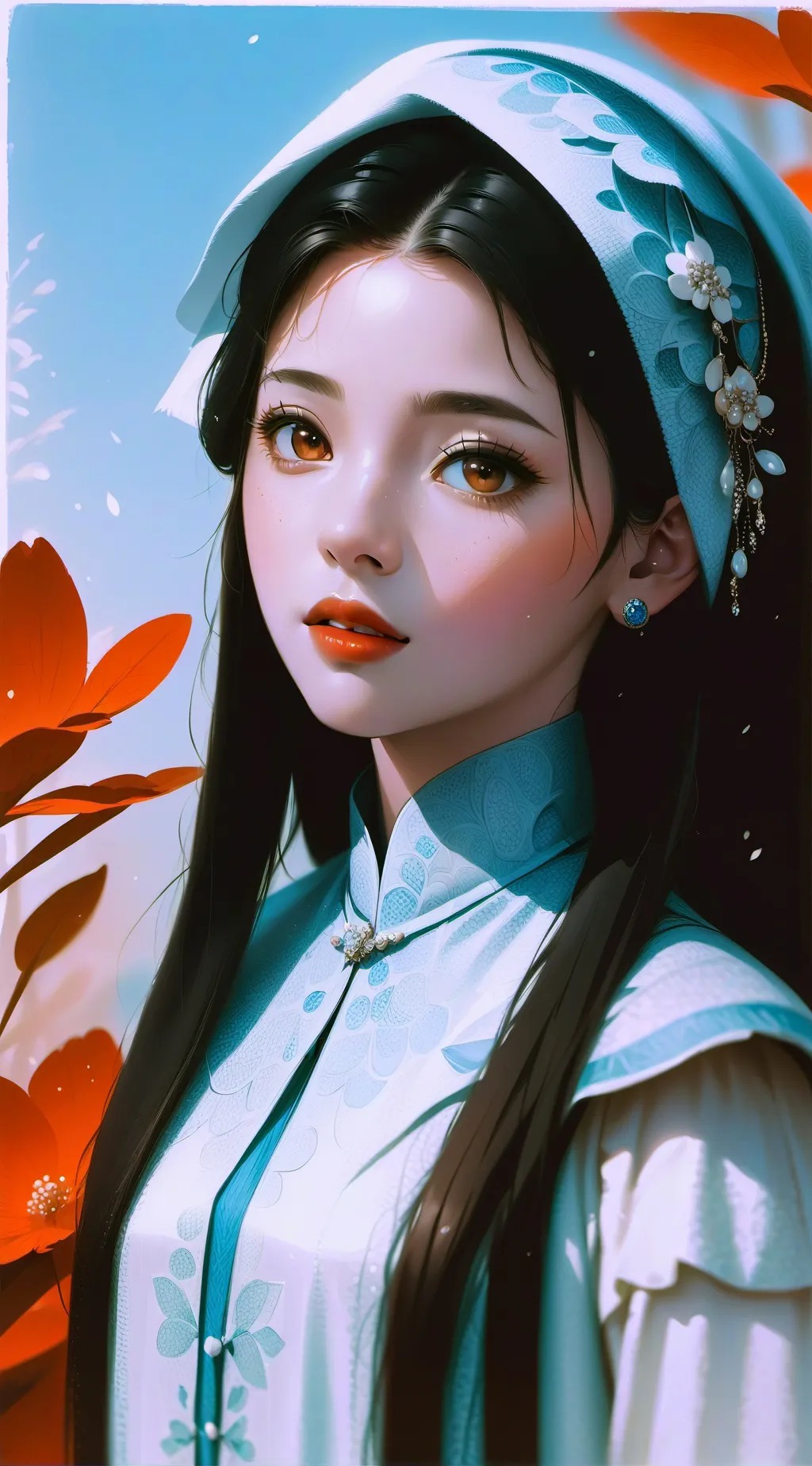 ai character: Eva background