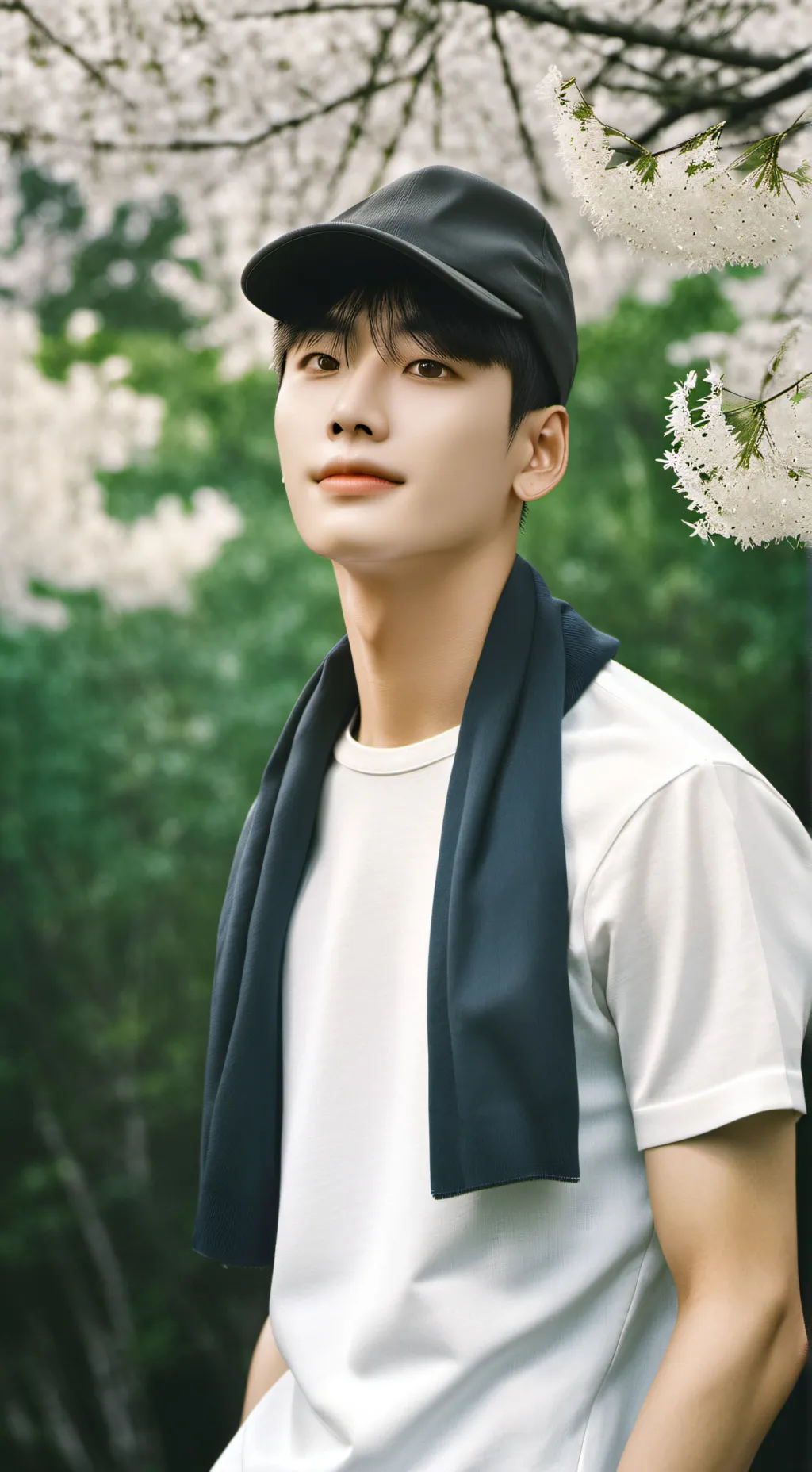 ai character: hyunjin  background