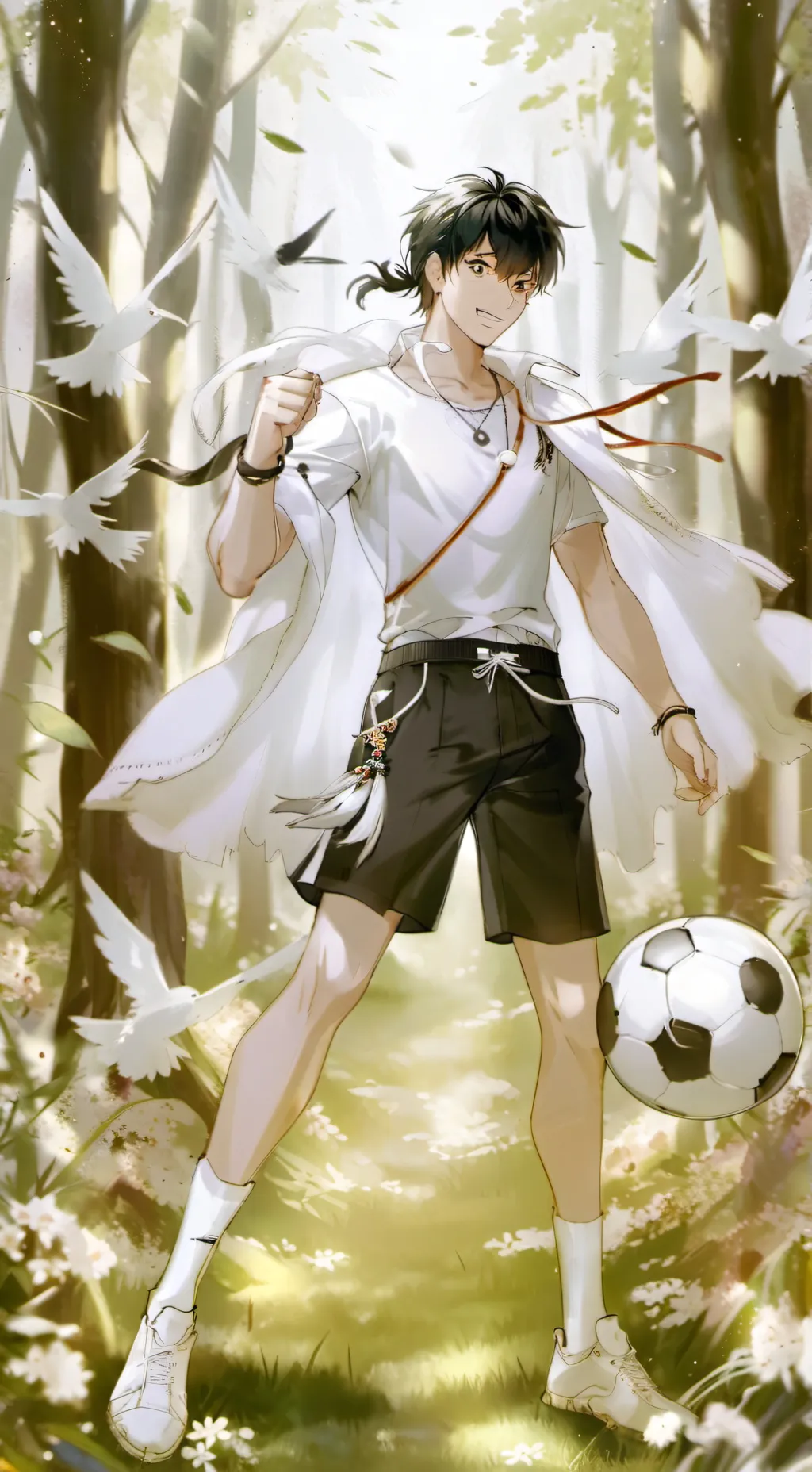 ai character: olive et tom background