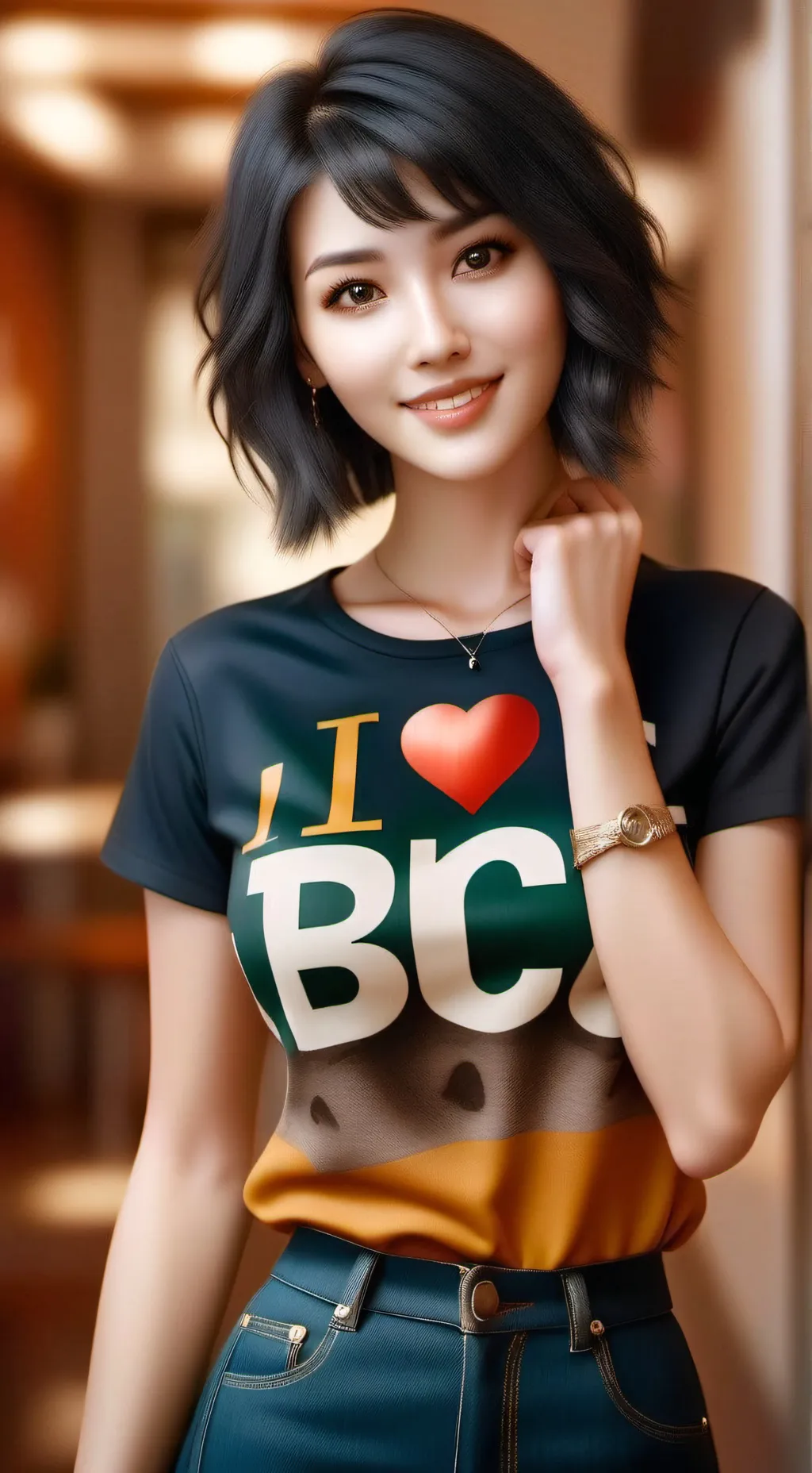 ai character: miss Miller background